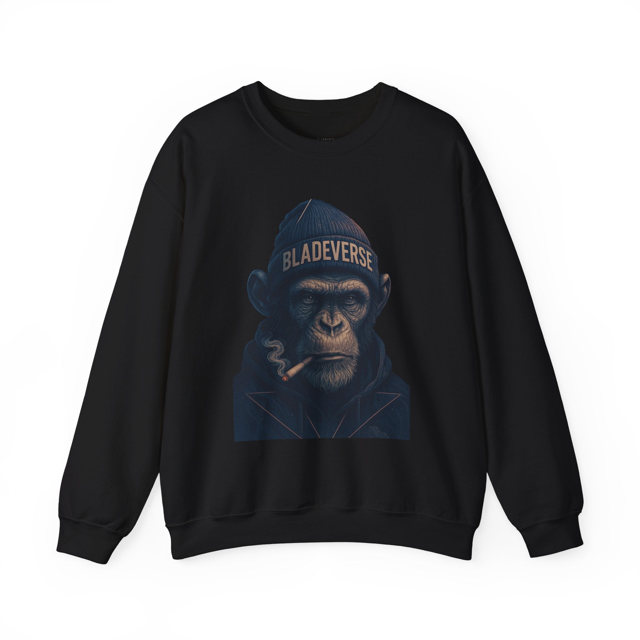 Bladeverse Galactic Weed/Pot Monkey Unisex Crewneck Sweater