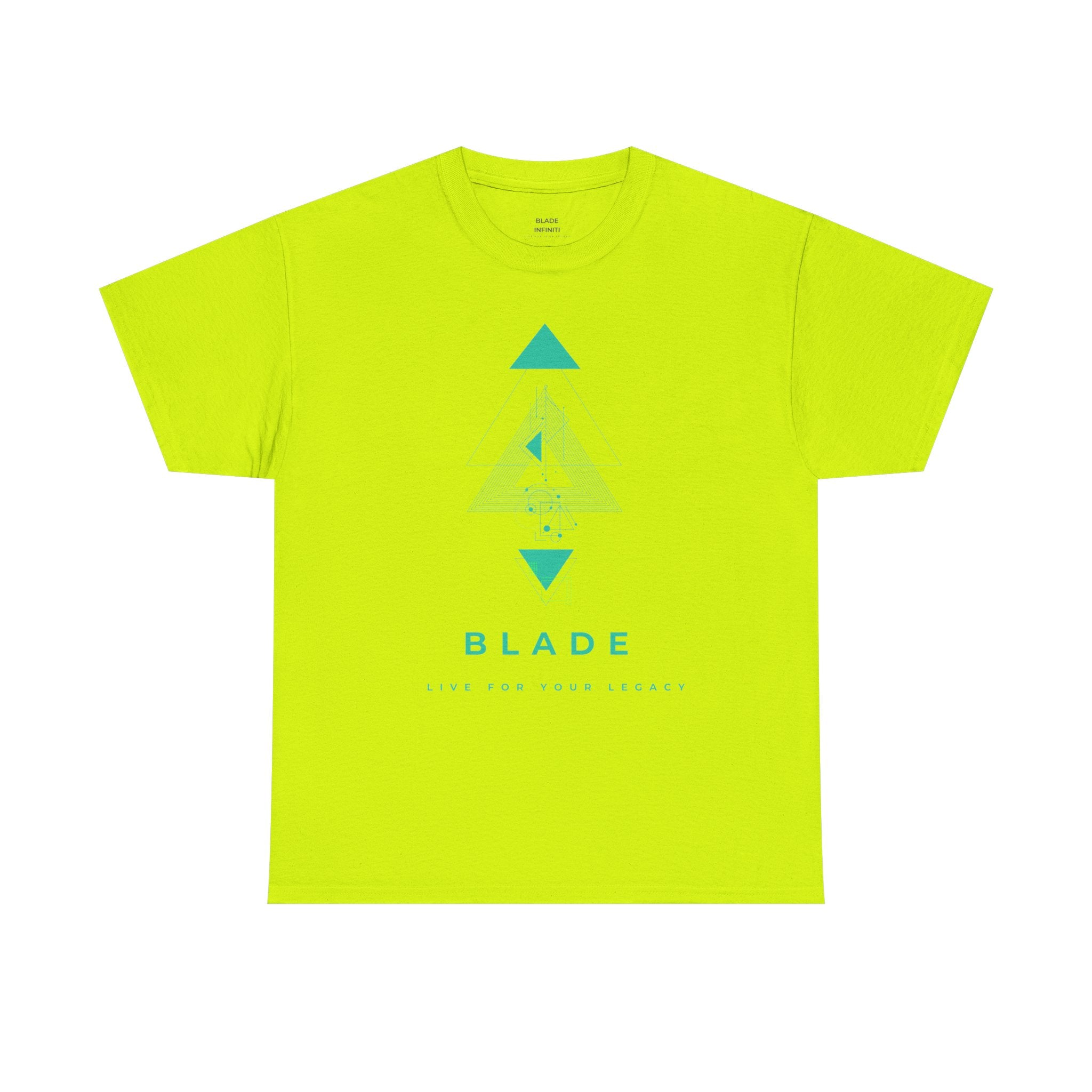 Geometric Odyssey Version 3 Teal/Green T-Shirt