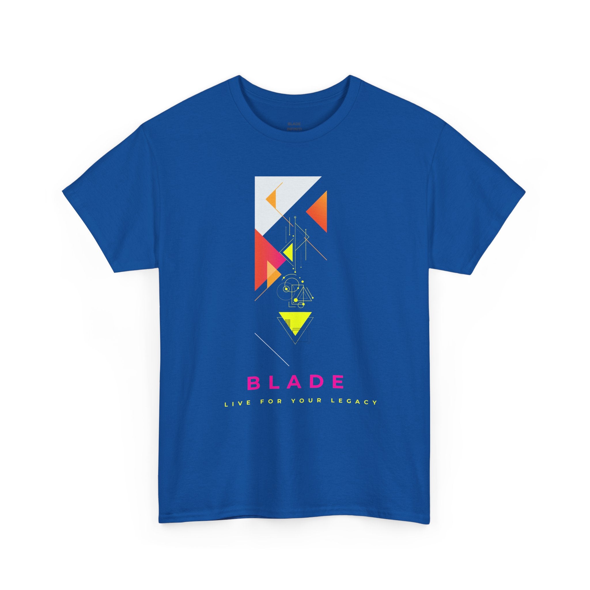 Geometric Odyssey Pink/Green Neon Multi T-Shirt