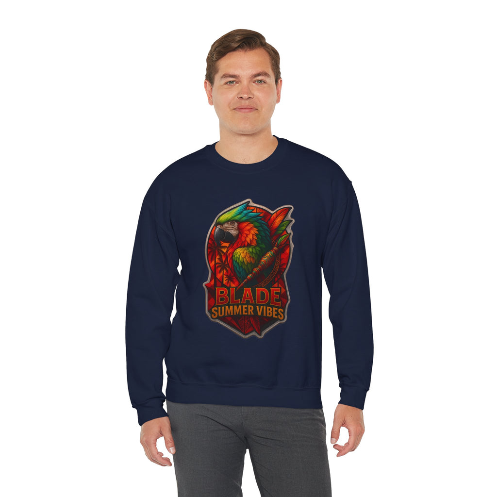 Aztec Parrot Unisex Crewneck Sweater