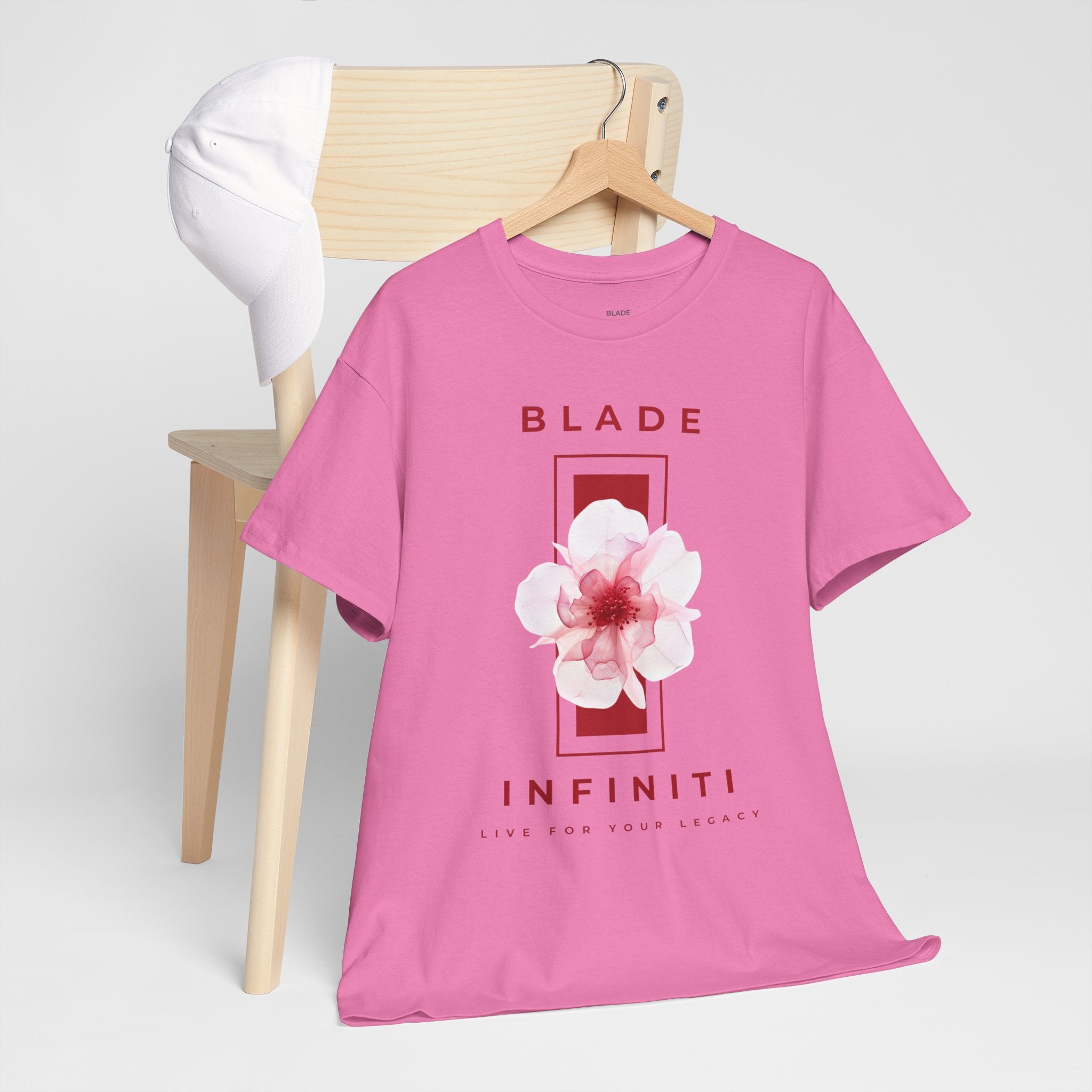 Essence of Infiniti Red/Pink Floral T-Shirt