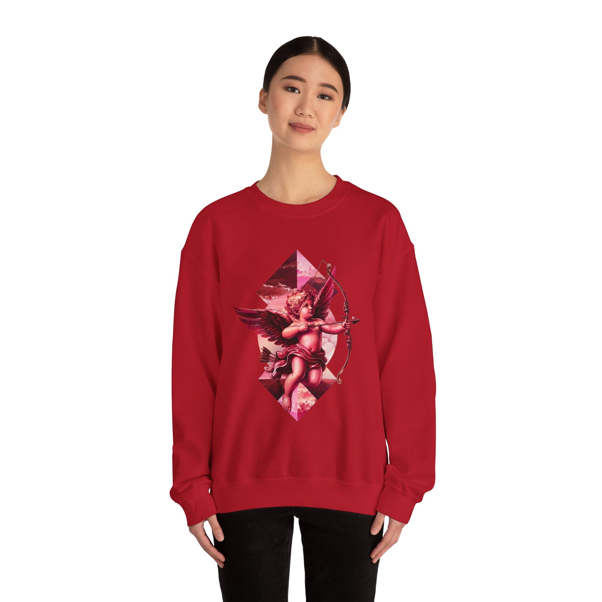 Cupid's Bow + Arrow - Love, Infiniti Unisex Crewneck Sweater