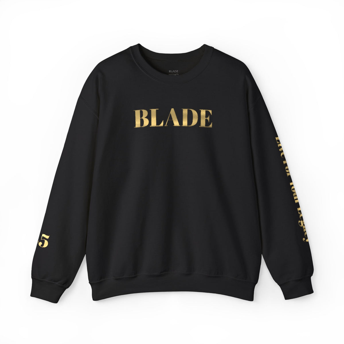 Blade Legacy Metallic Gold Crewneck Sweater