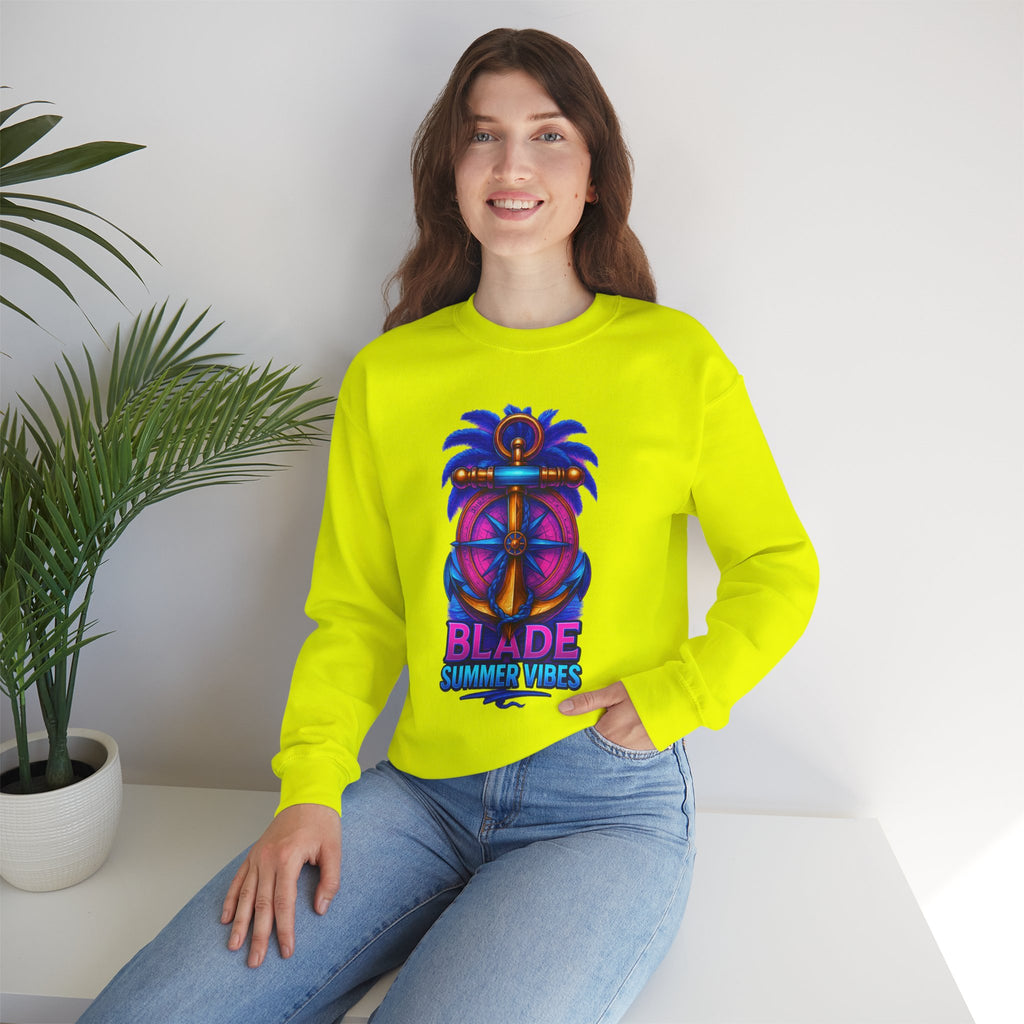 Anchor Compass Unisex Crewneck Sweater