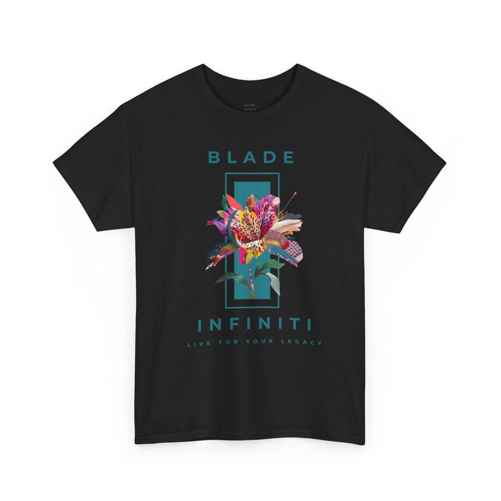 Essence of Infiniti Teal/Floral T-Shirt