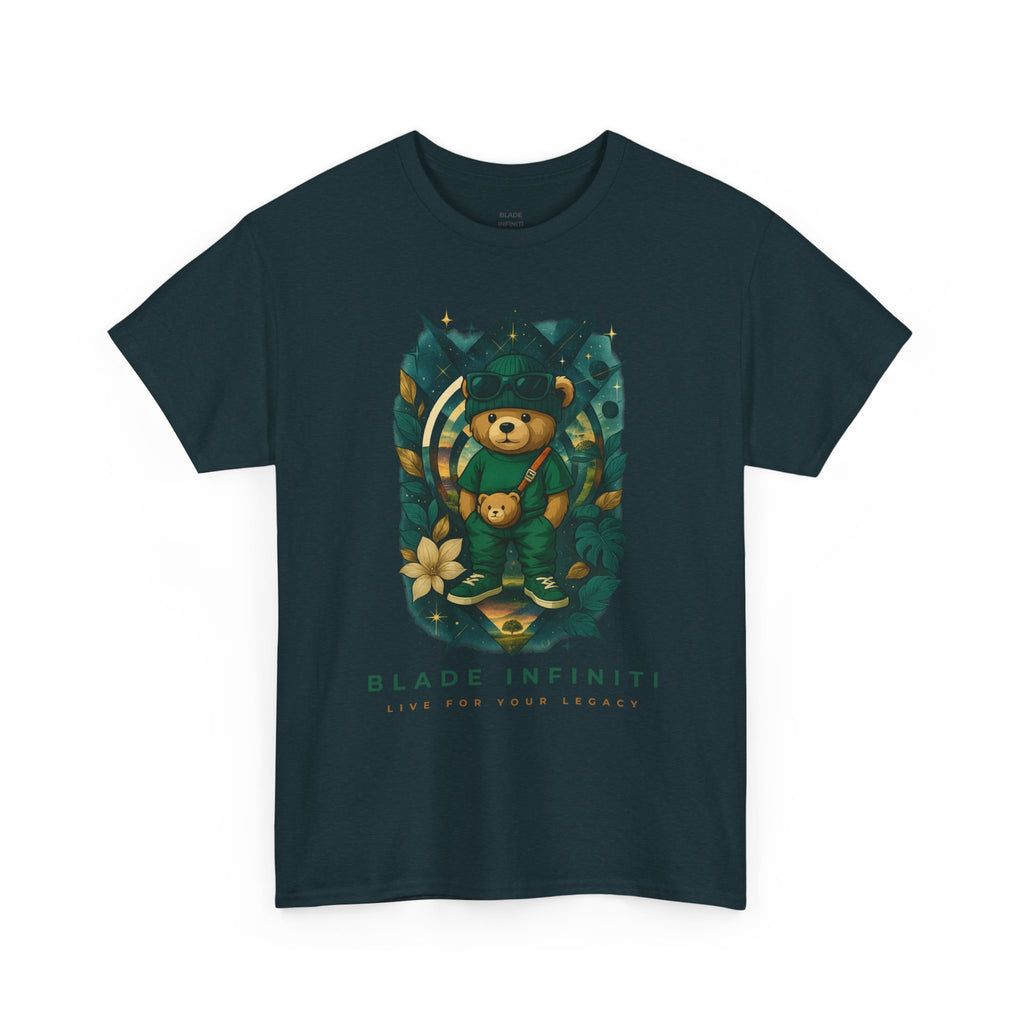 Galactic Jungle Teddy Bear/Nature T-Shirt