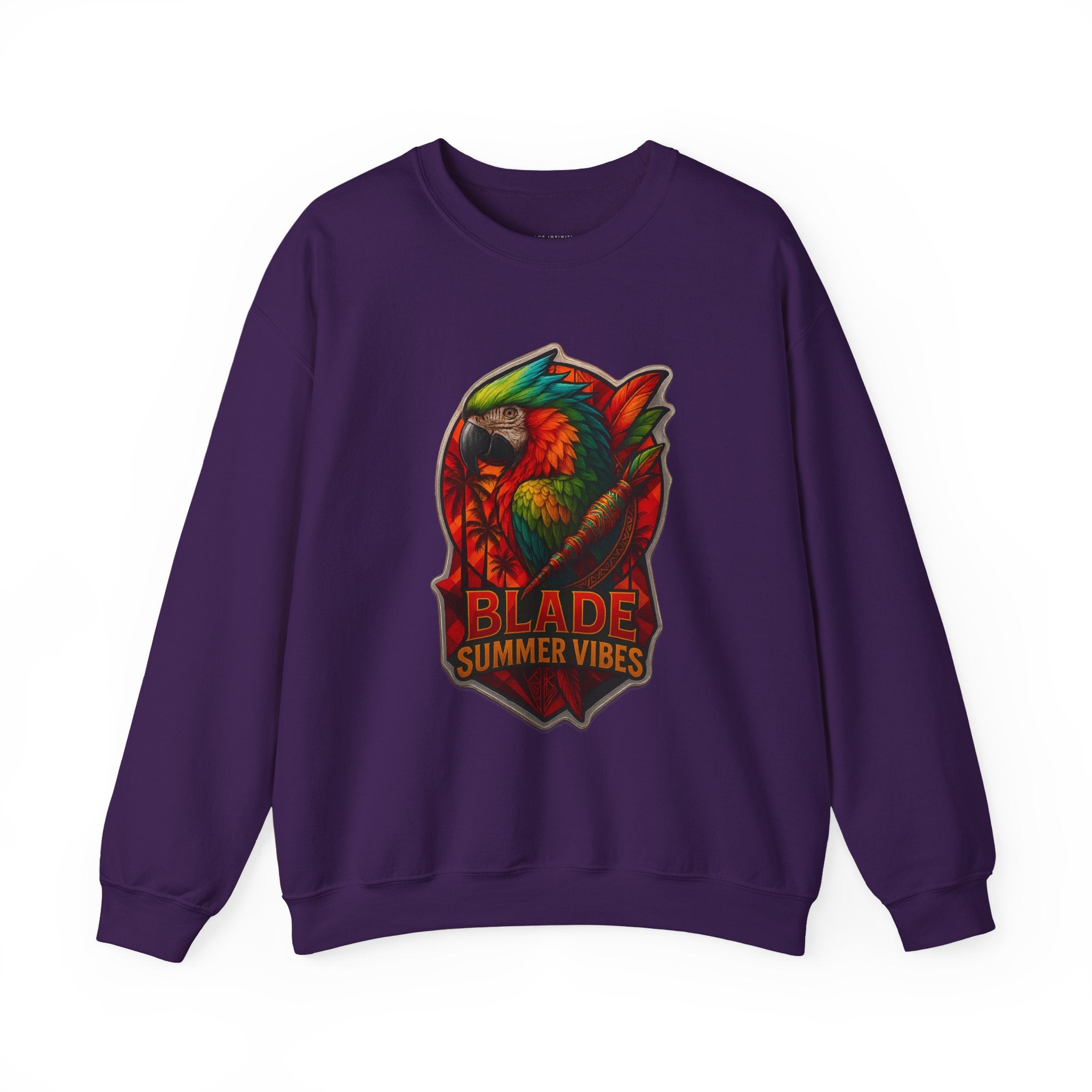 Aztec Parrot Unisex Crewneck Sweater