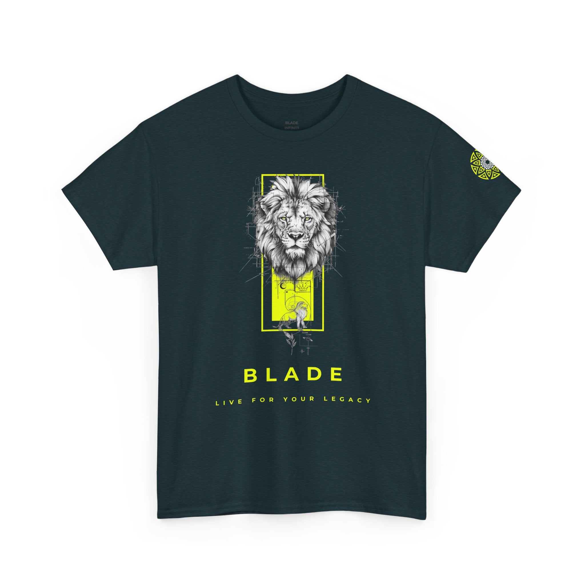 Legacy King Neon Green Lion T-Shirt