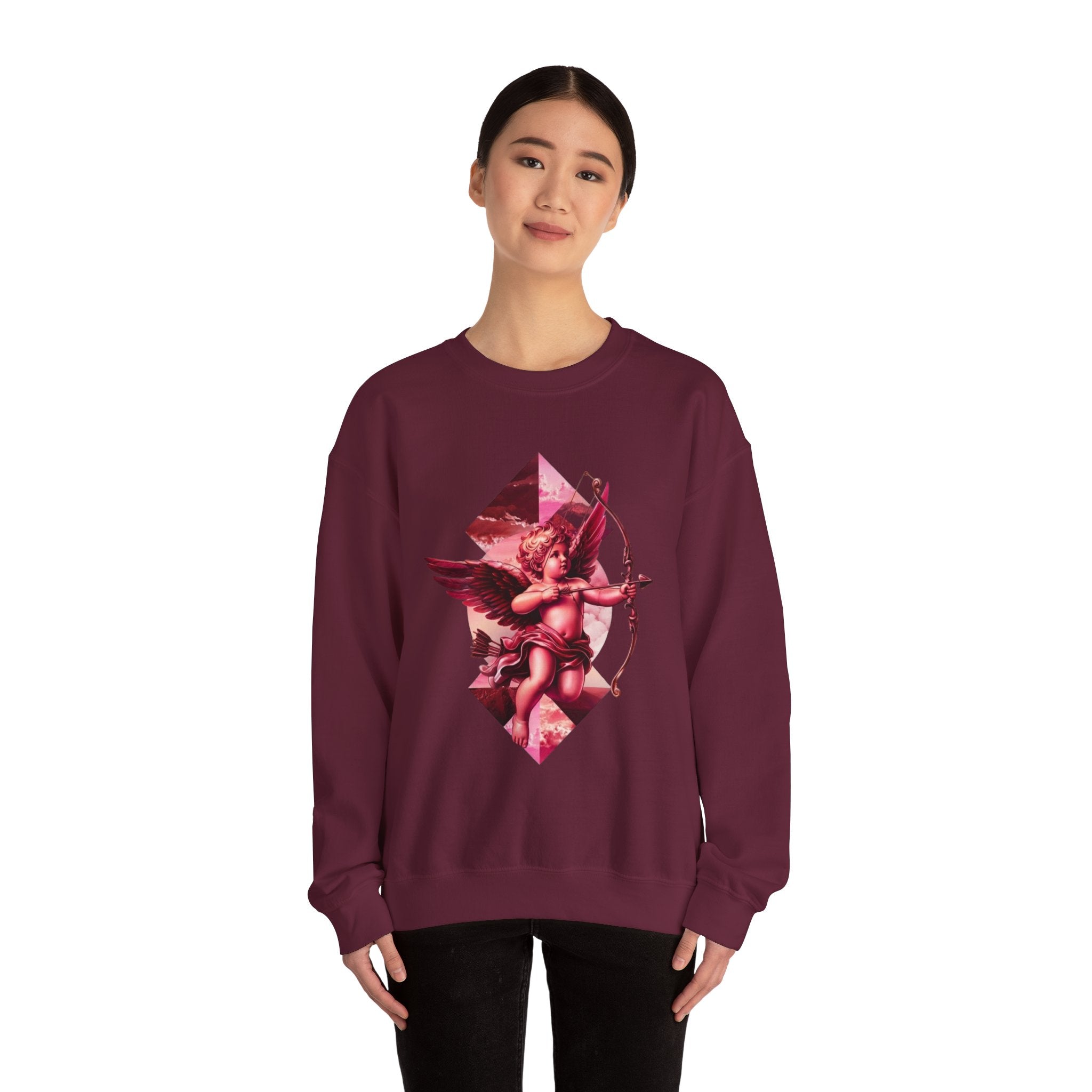 Cupid's Bow + Arrow - Love, Infiniti Unisex Crewneck Sweater