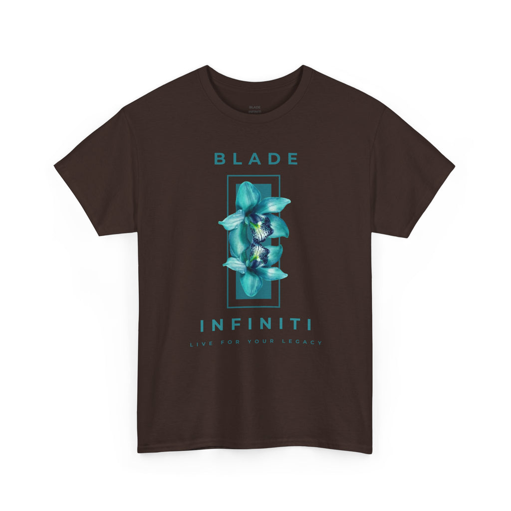 Essence of Infiniti Teal Floral T-Shirt