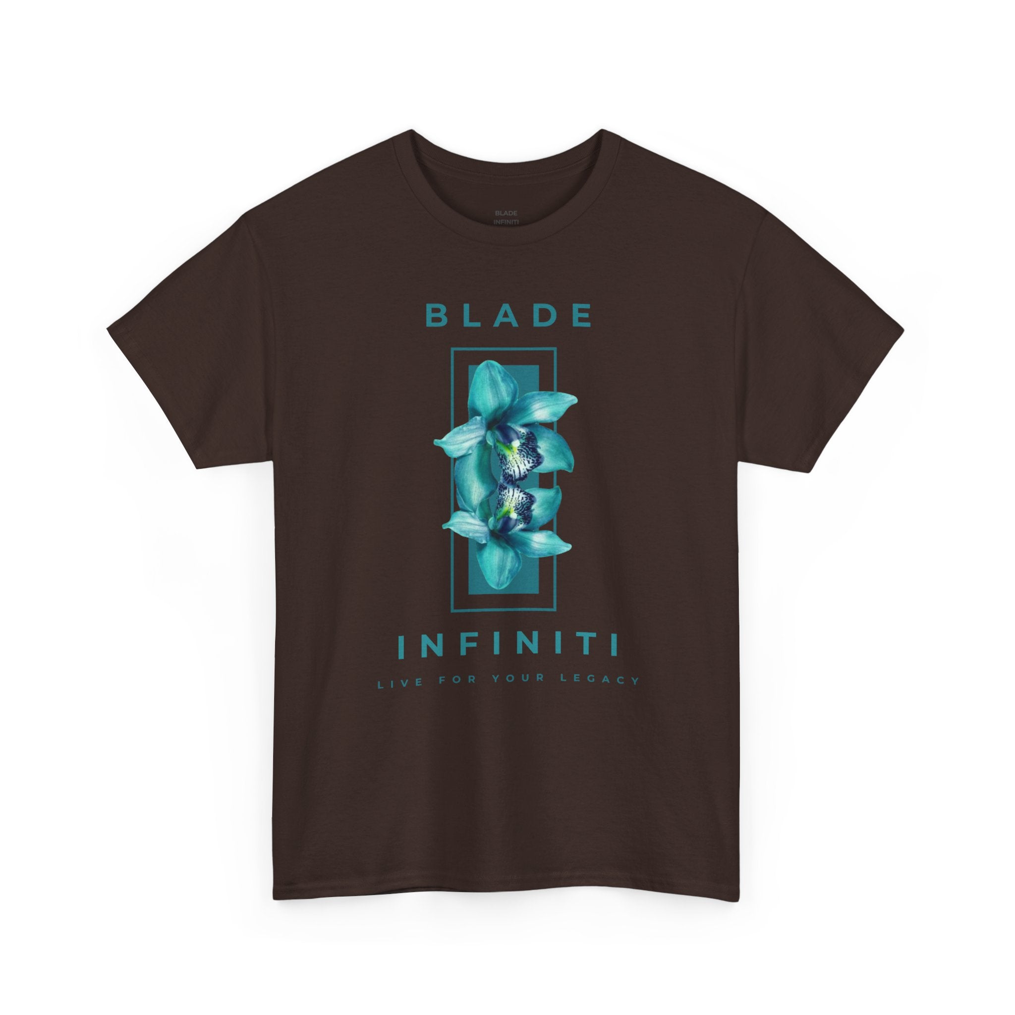 Essence of Infiniti Teal Floral T-Shirt