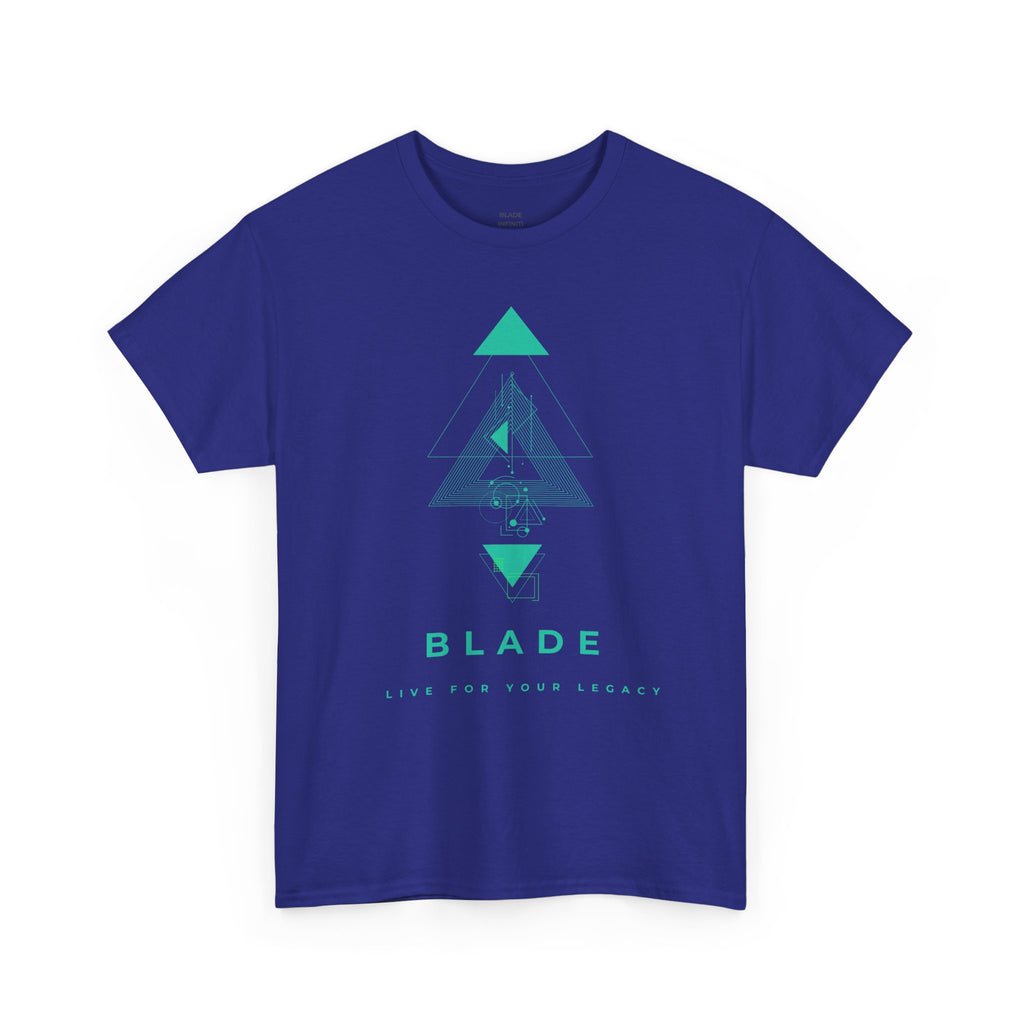 Geometric Odyssey Version 3 Teal/Green T-Shirt