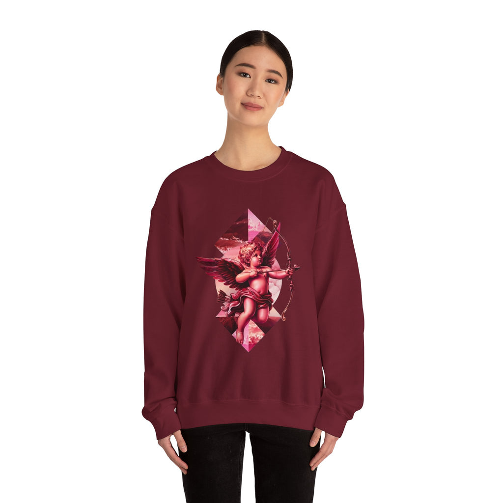 Cupid's Bow + Arrow - Love, Infiniti Unisex Crewneck Sweater