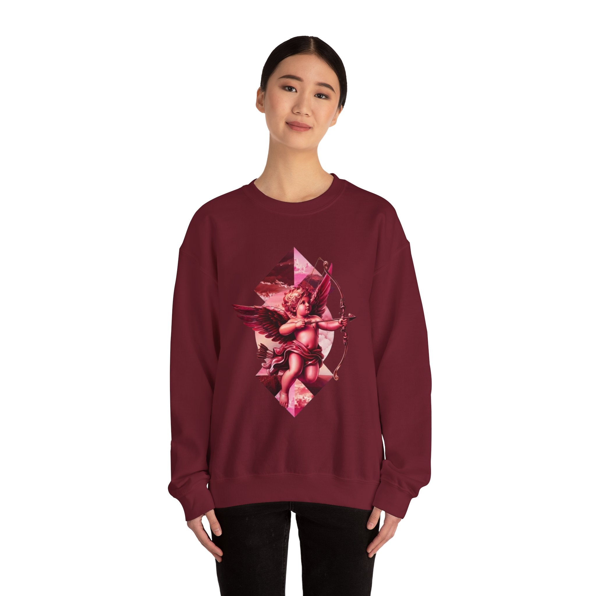 Cupid's Bow + Arrow - Love, Infiniti Unisex Crewneck Sweater