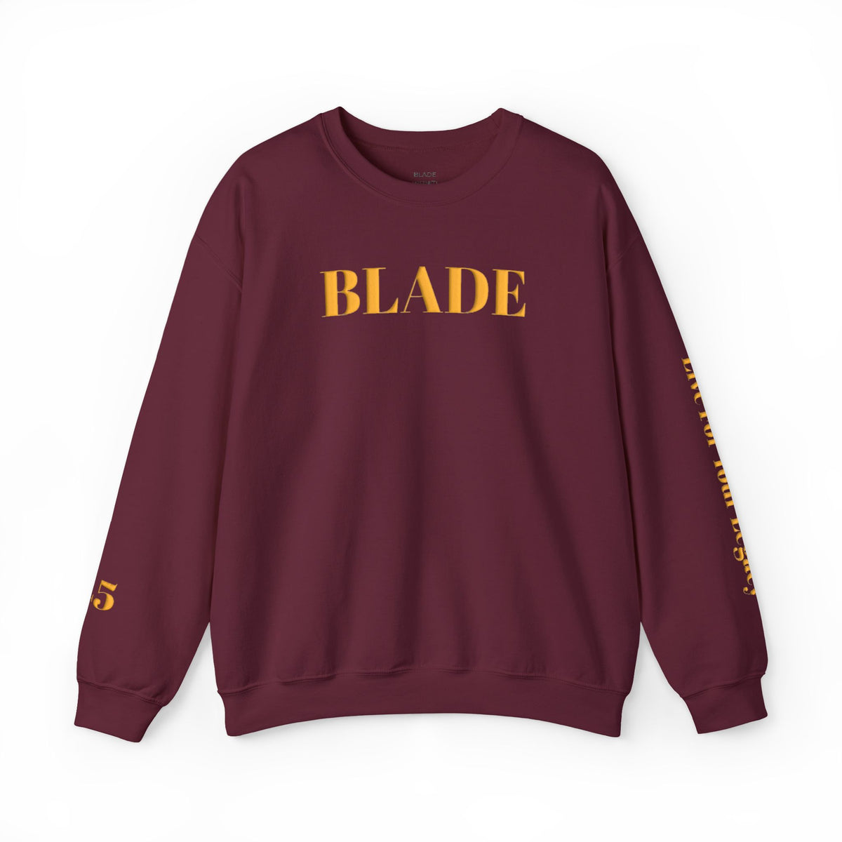 Blade Legacy Puff Stencil Crewneck Sweater