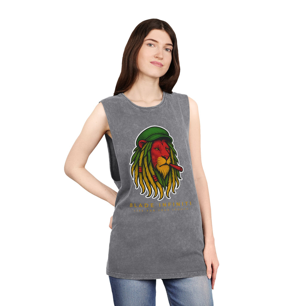 Rasta Lion V3 Tank Top