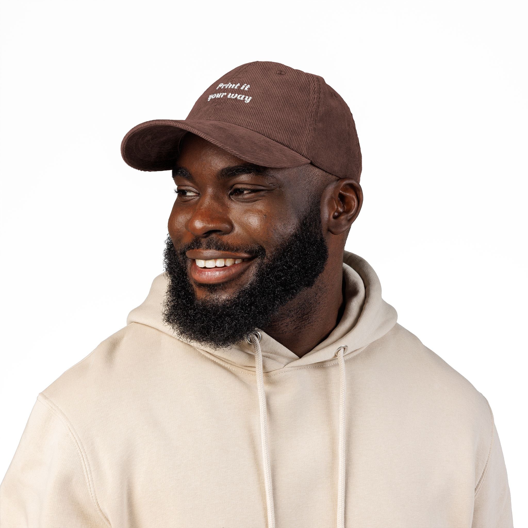 Father's Day Personalized Vintage Corduroy Hat/Cap (Embroidered)
