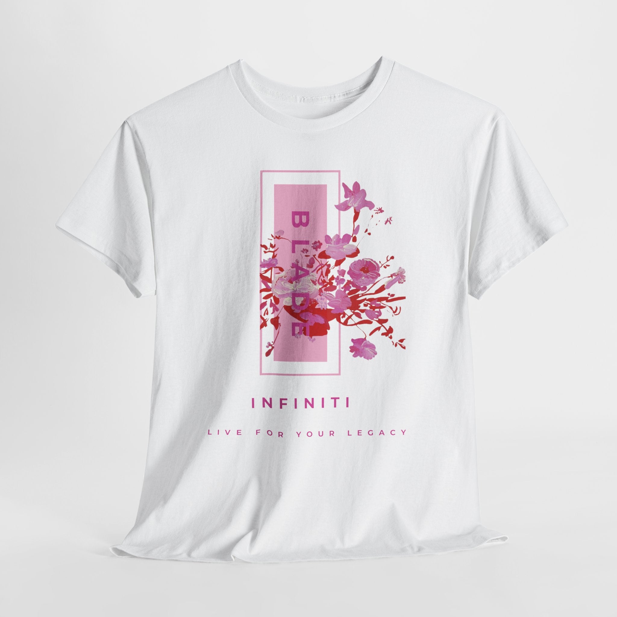 Bloom Bae Pink/Red Floral T-Shirt