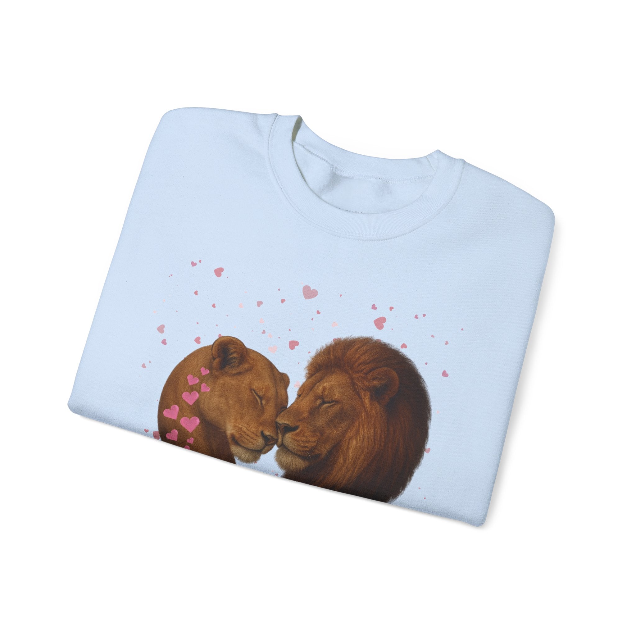 Lion Hearts - Love, Infiniti Unisex Crewneck Sweater