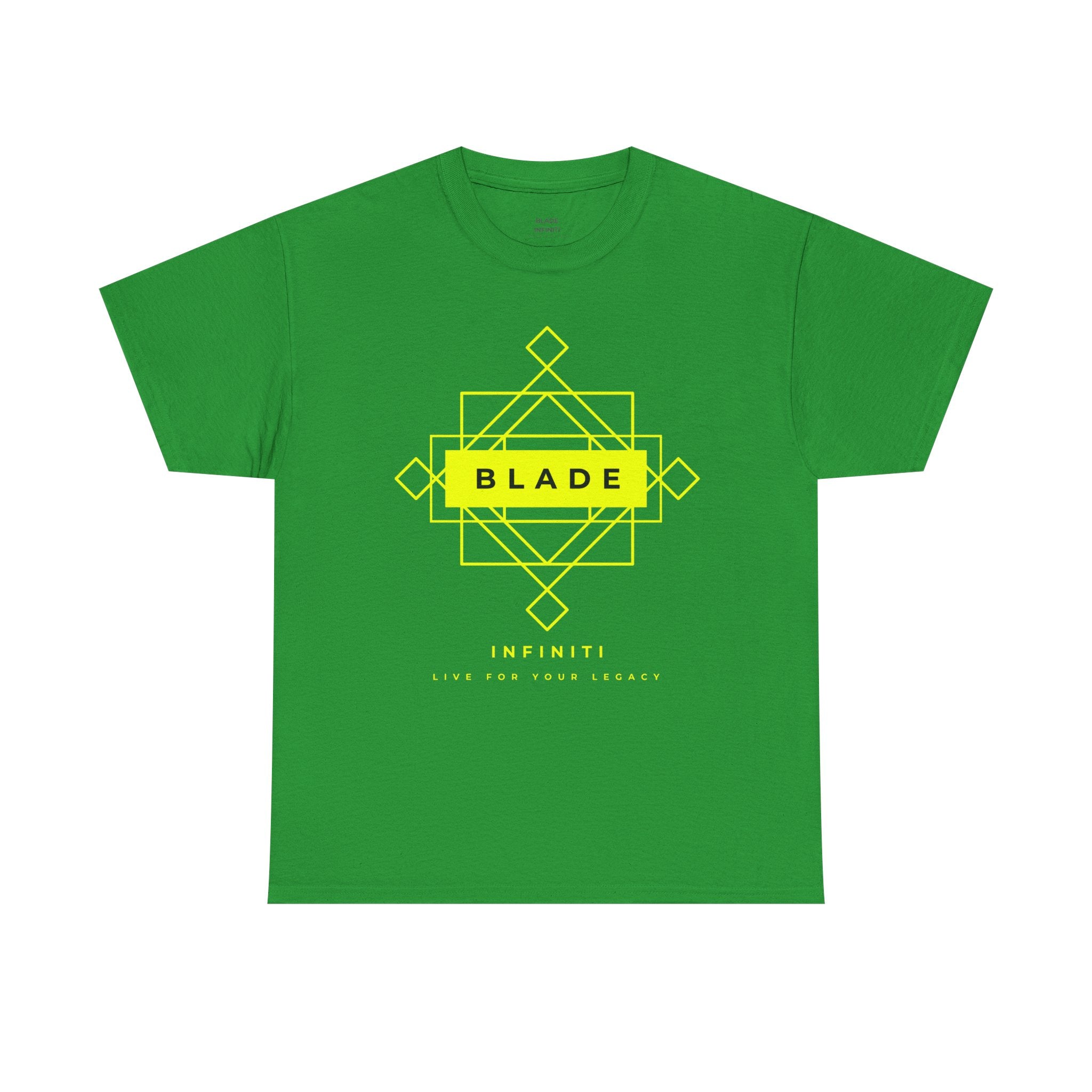 Geometric Infiniti Version 2 Neon Green T-Shirt