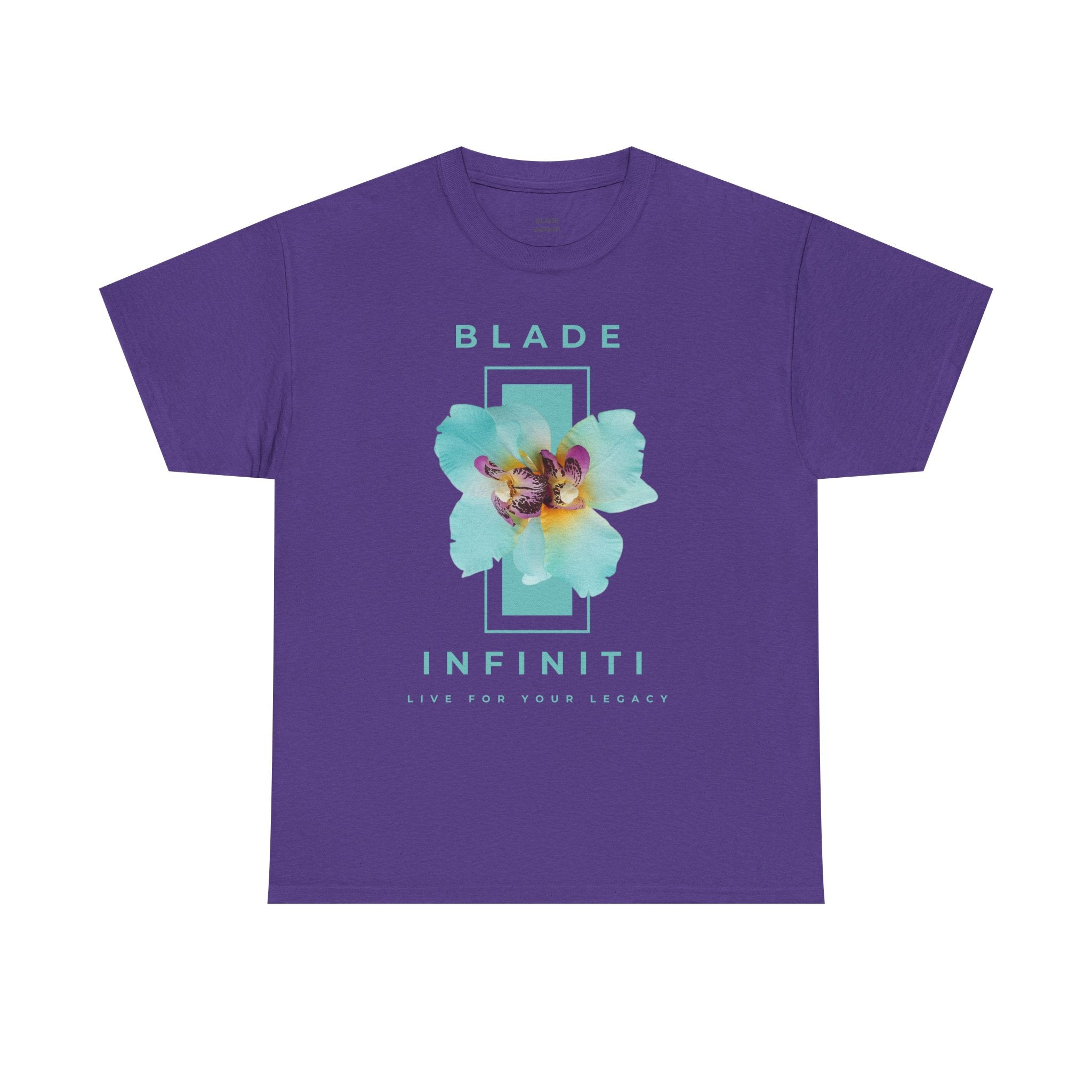 Essence of Infiniti Light Aqua Floral T-Shirt
