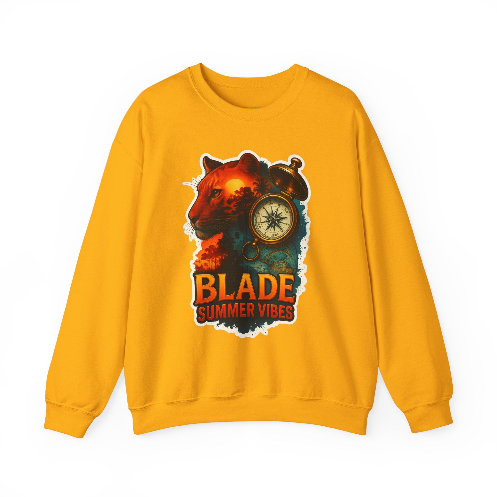 Primal Palms V2 Lion Unisex Crewneck Sweater