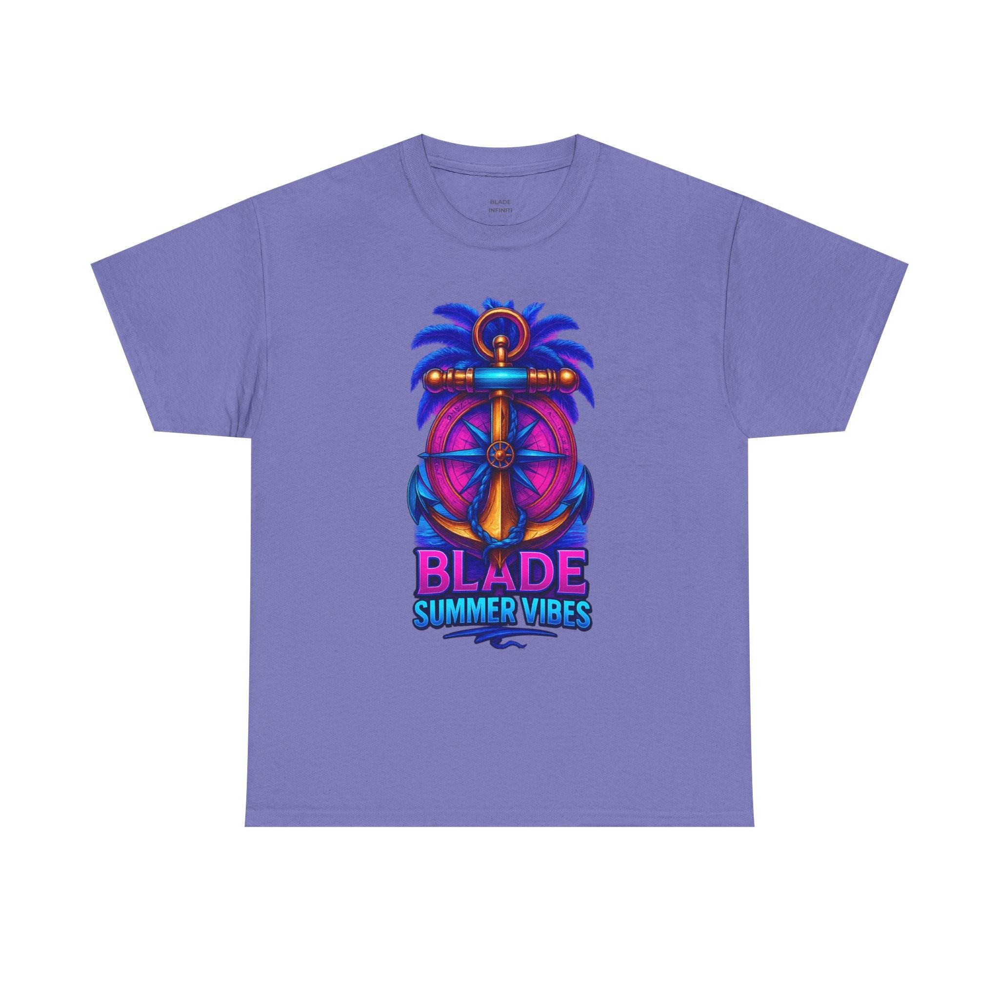 Anchor/Compass Multi Blue/Pink T-Shirt
