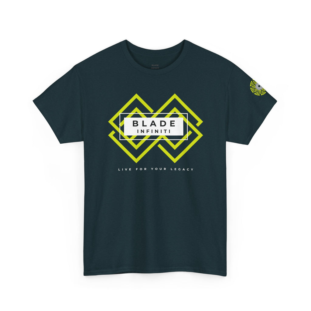 Geometric Odyssey Version 4 Neon Green T-Shirt