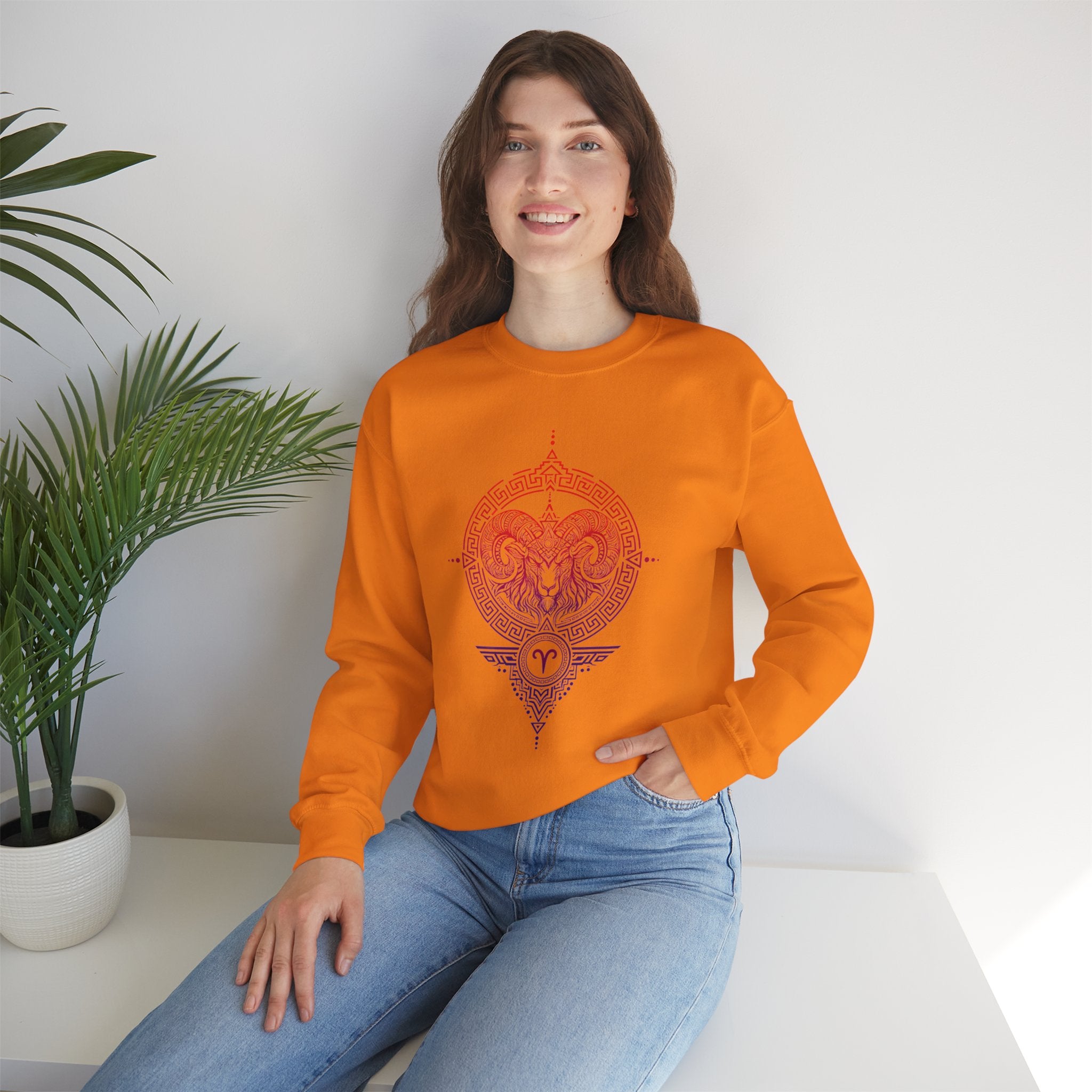 Aries Zodiac Unisex Sweater