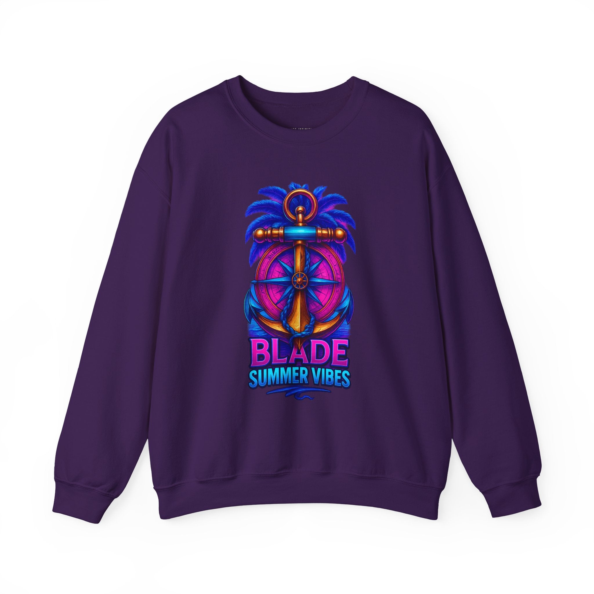 Anchor Compass Unisex Crewneck Sweater