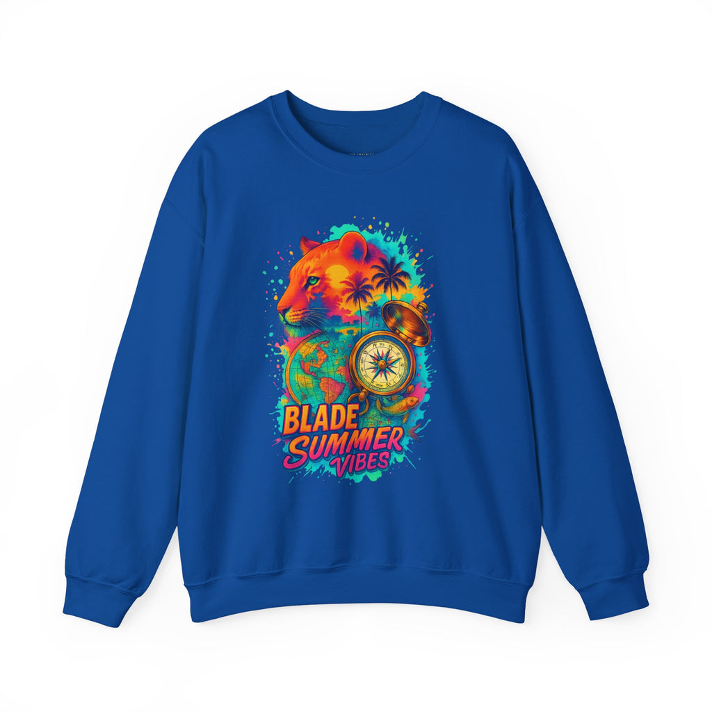 Primal Palms V1 Lion Unisex Crewneck Sweater