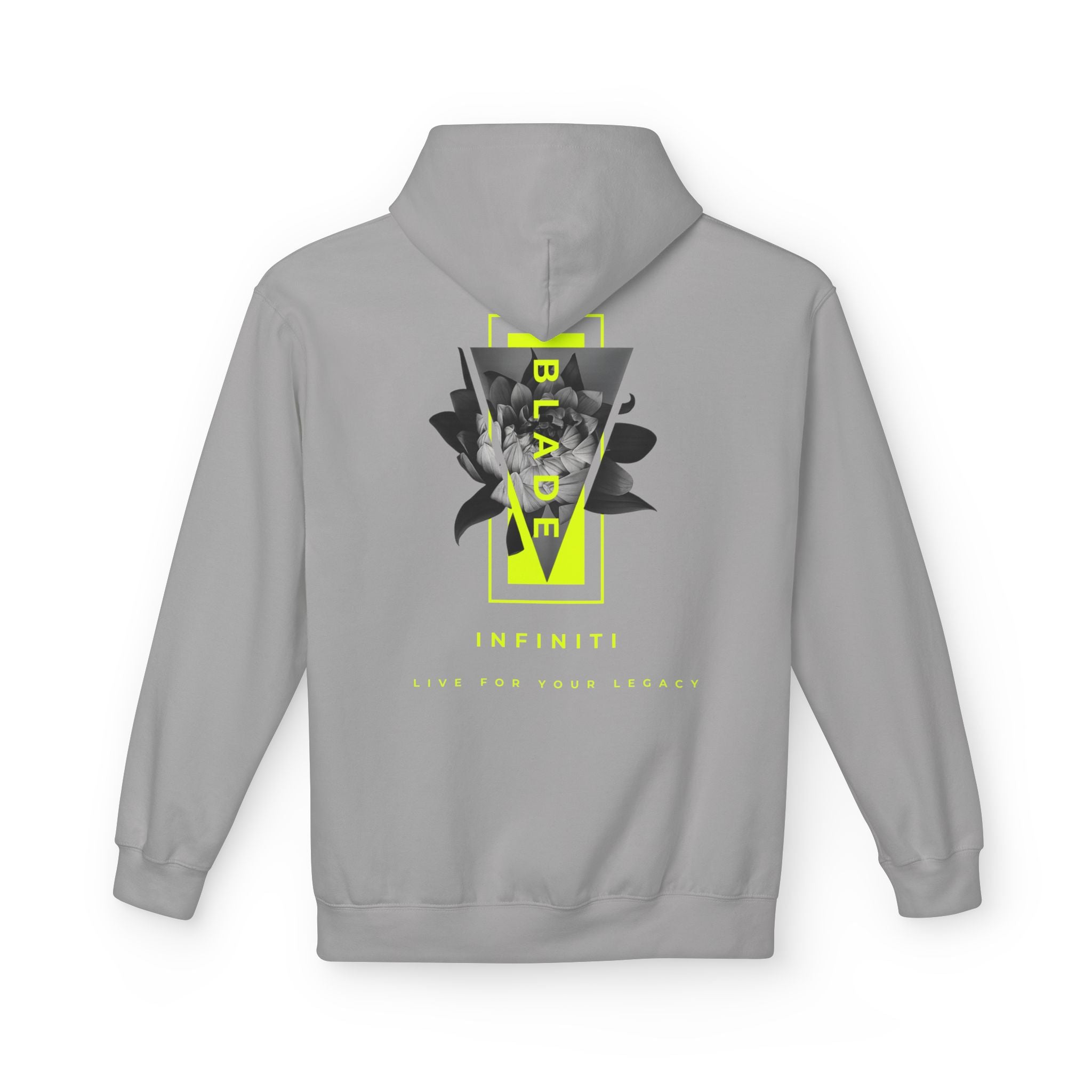 Flora Essence Neon Green Version 2 TX Floral Hoodie