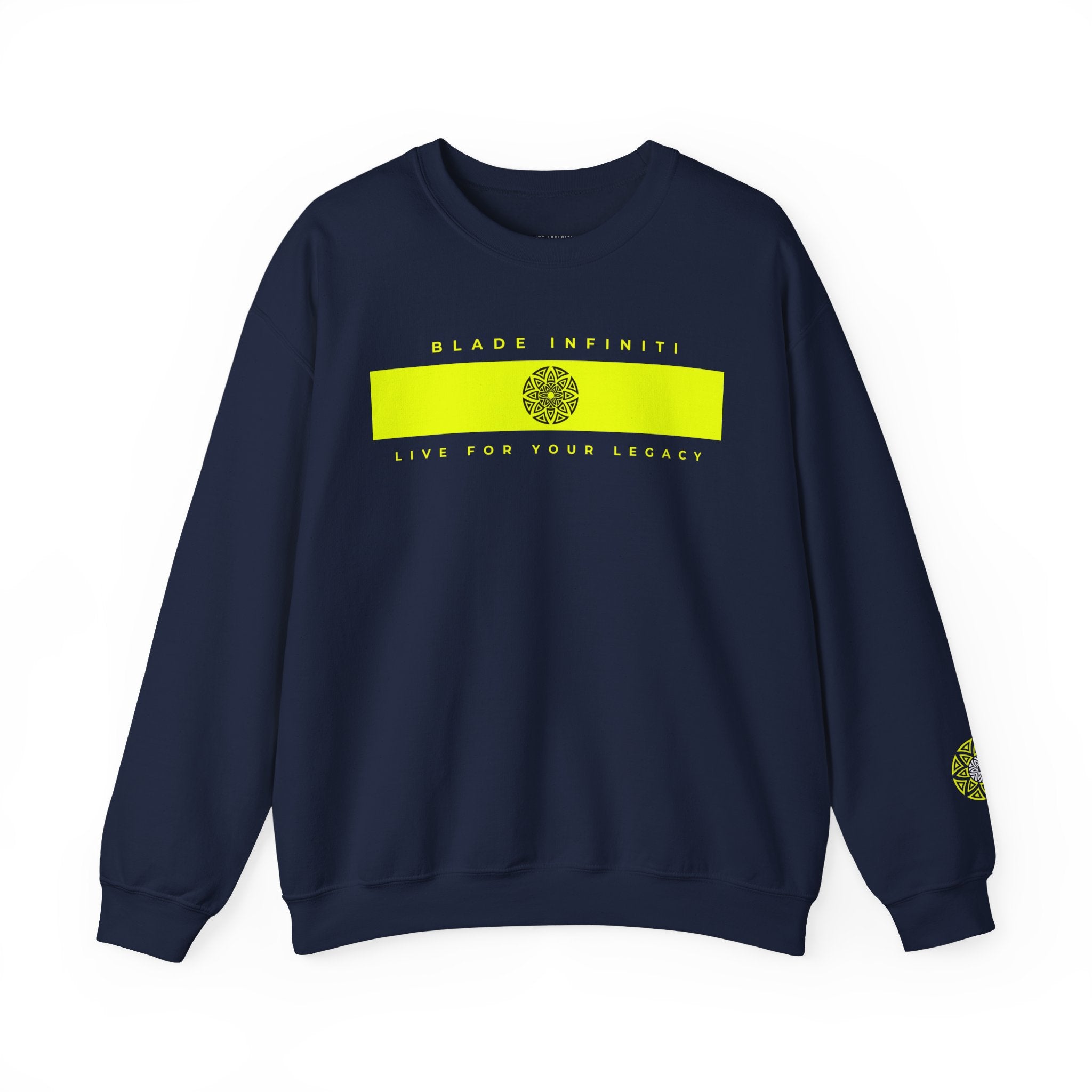 Ethereal Logo V1 Minimalistic Unisex Crewneck Sweater
