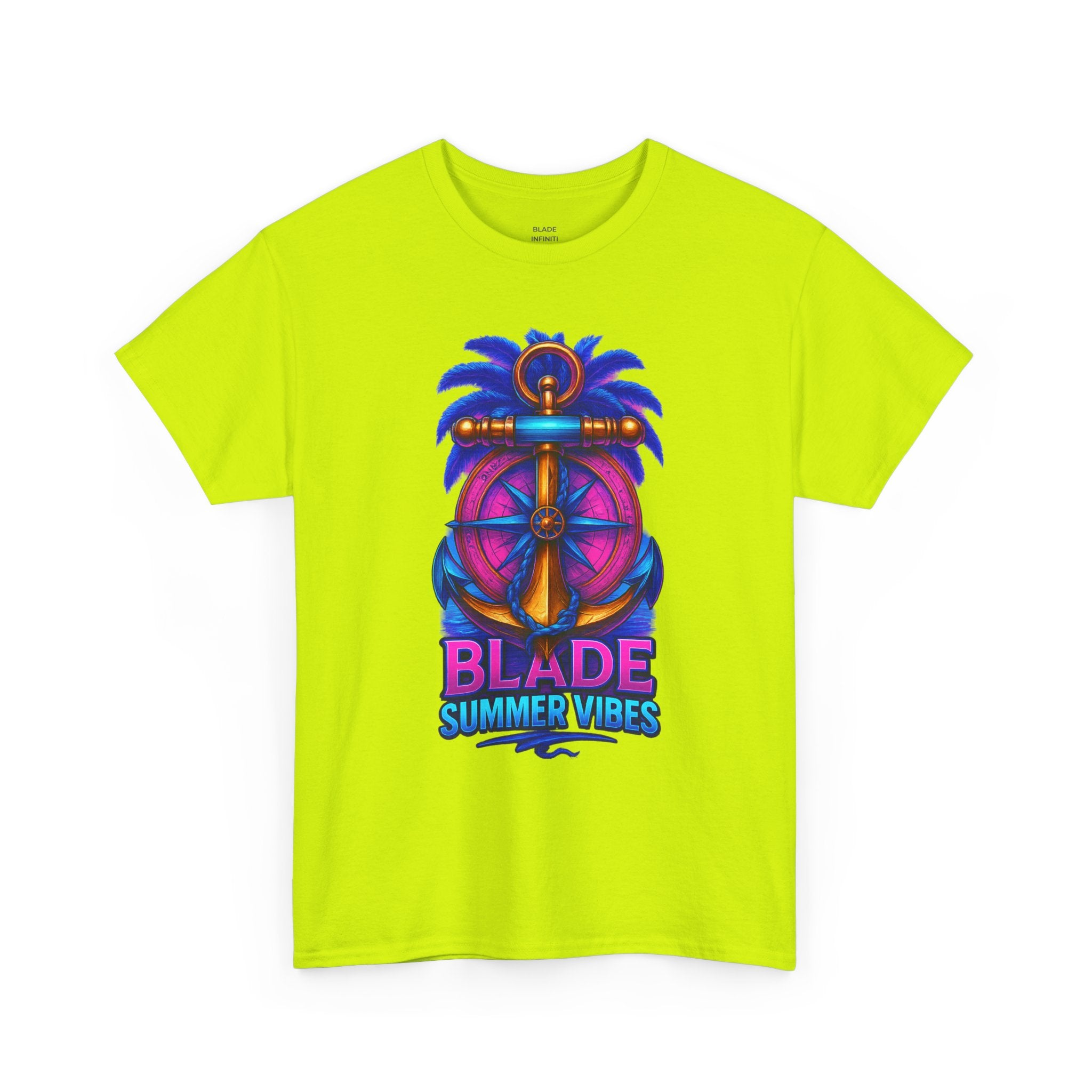 Anchor Compass Multi Blue/Pink T-Shirt