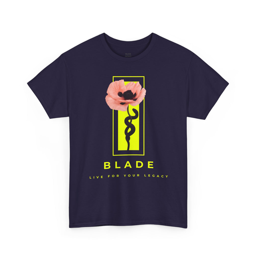 Venom Blossom Pink/Indigo/Neon Green Floral T-Shirt