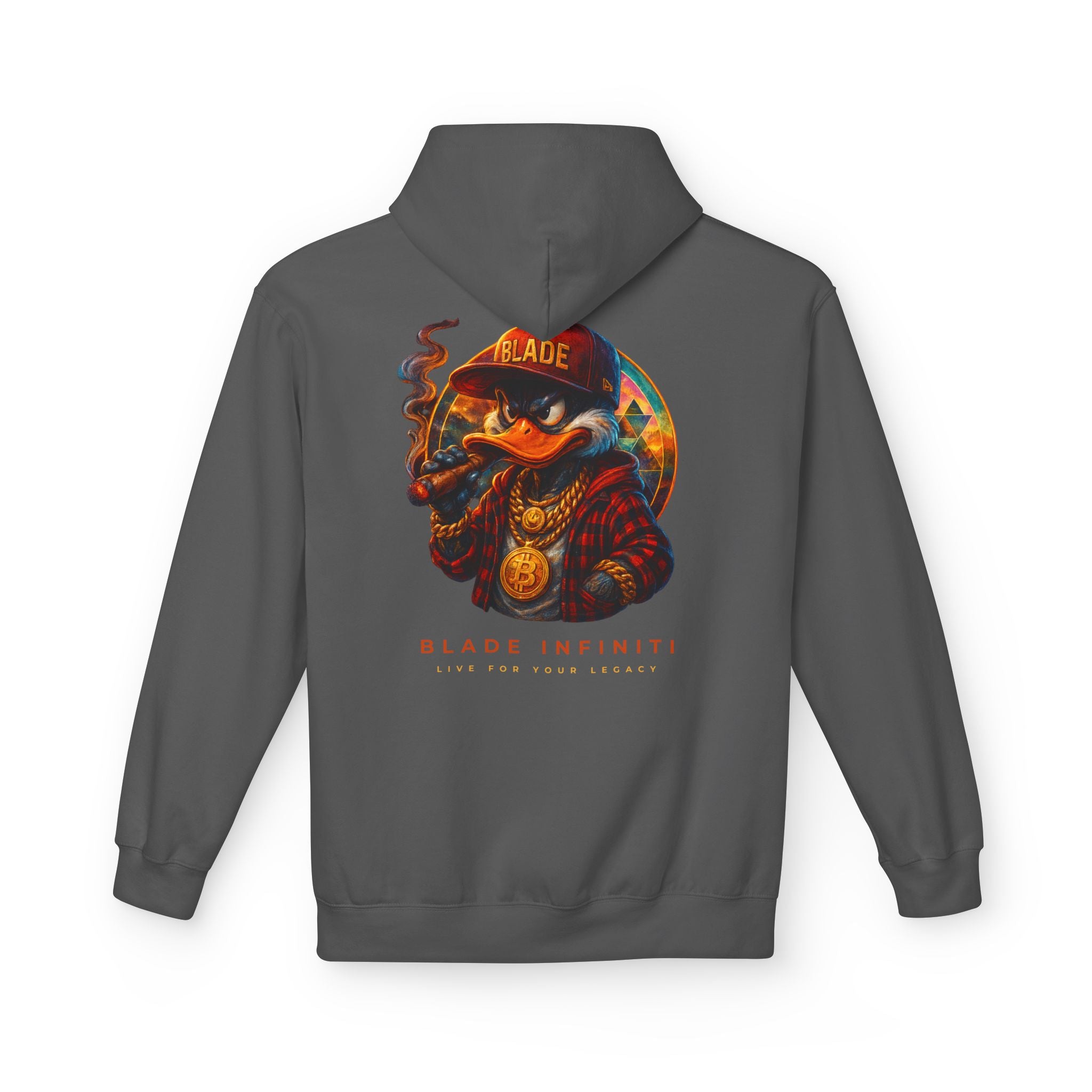 Bladeverse Galactic Weed/Pot Duck Hoodie