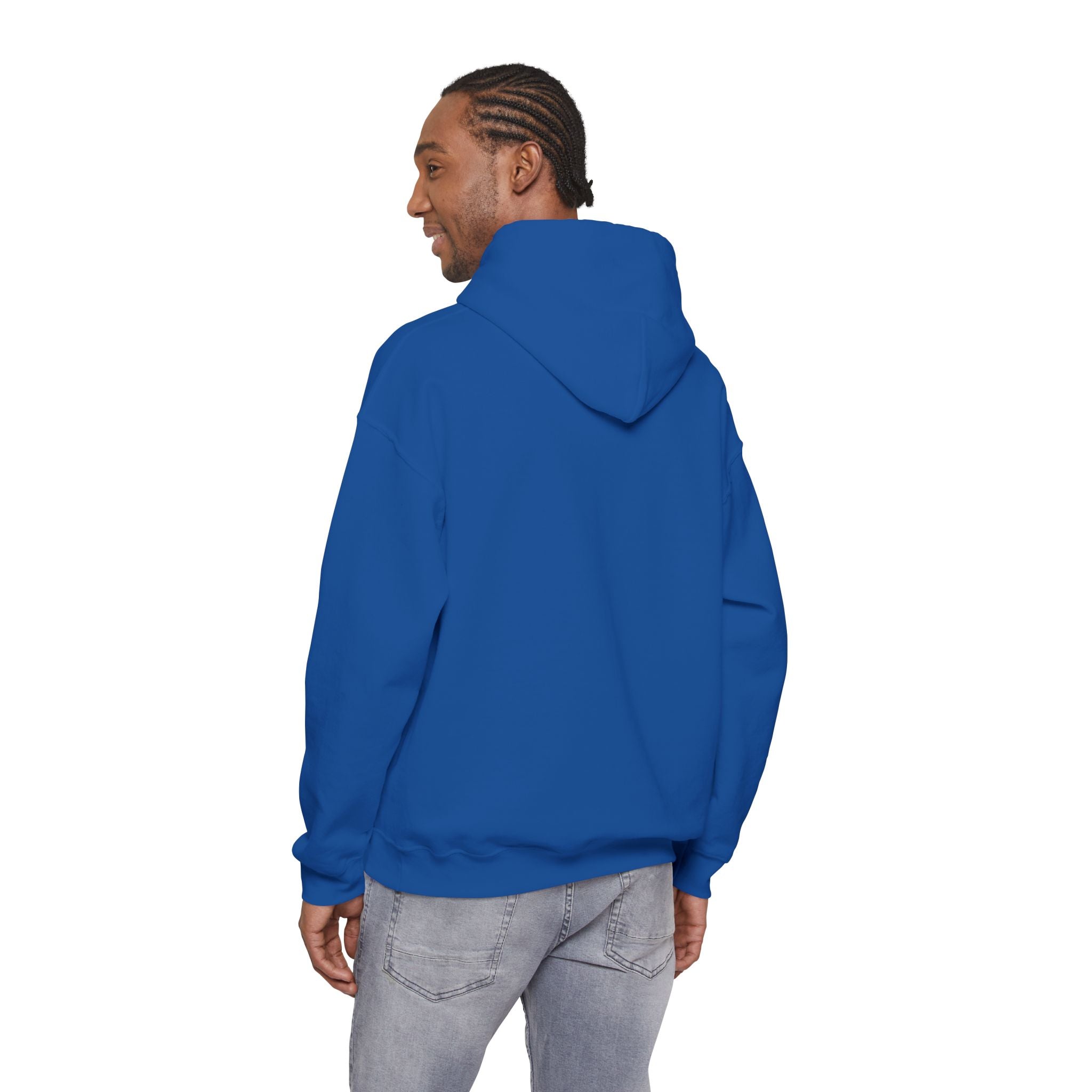 Custom Embroidered Unisex Hoodie – Ethically Sourced Cotton Blend