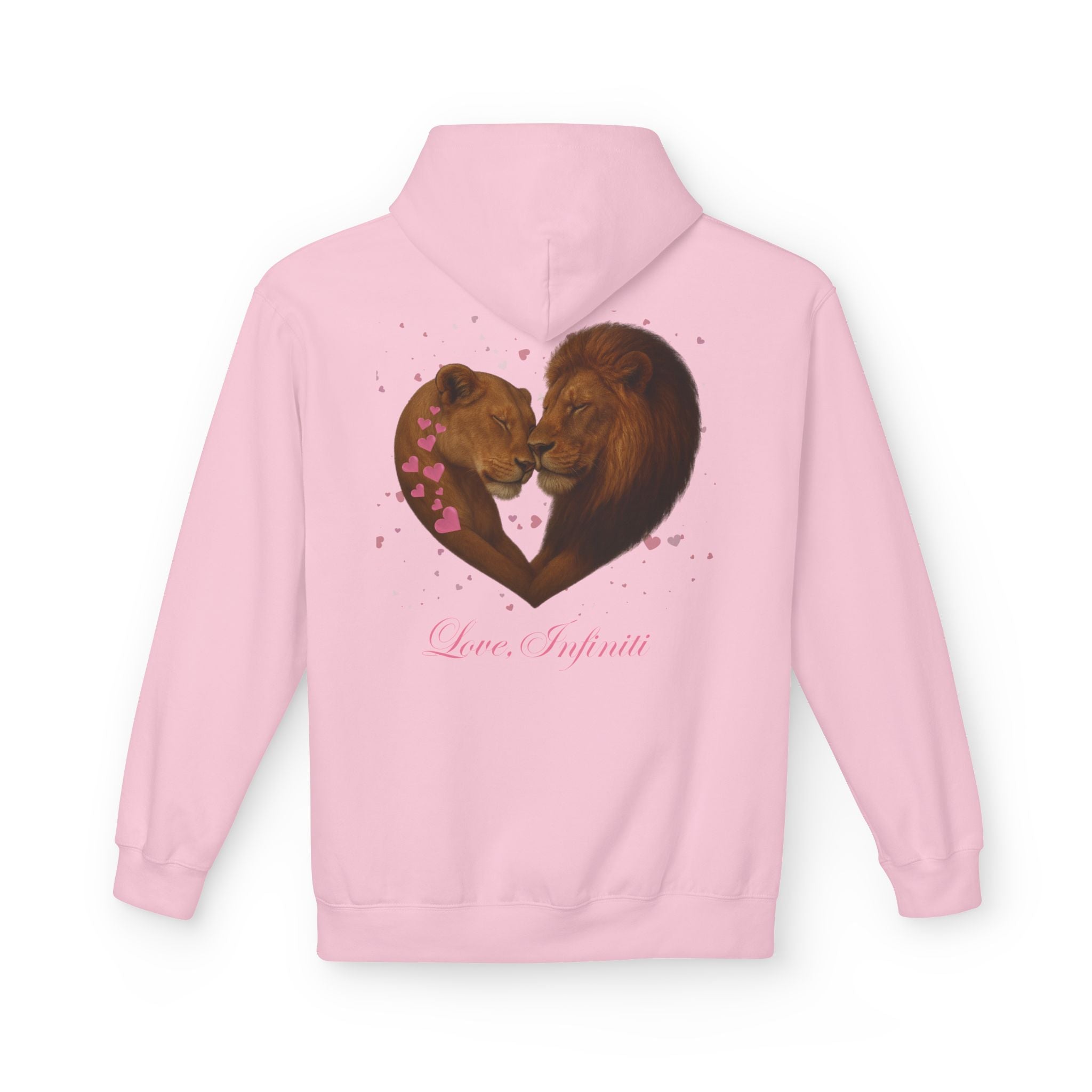 Lion Hearts - Love, Infiniti Unisex Hoodie
