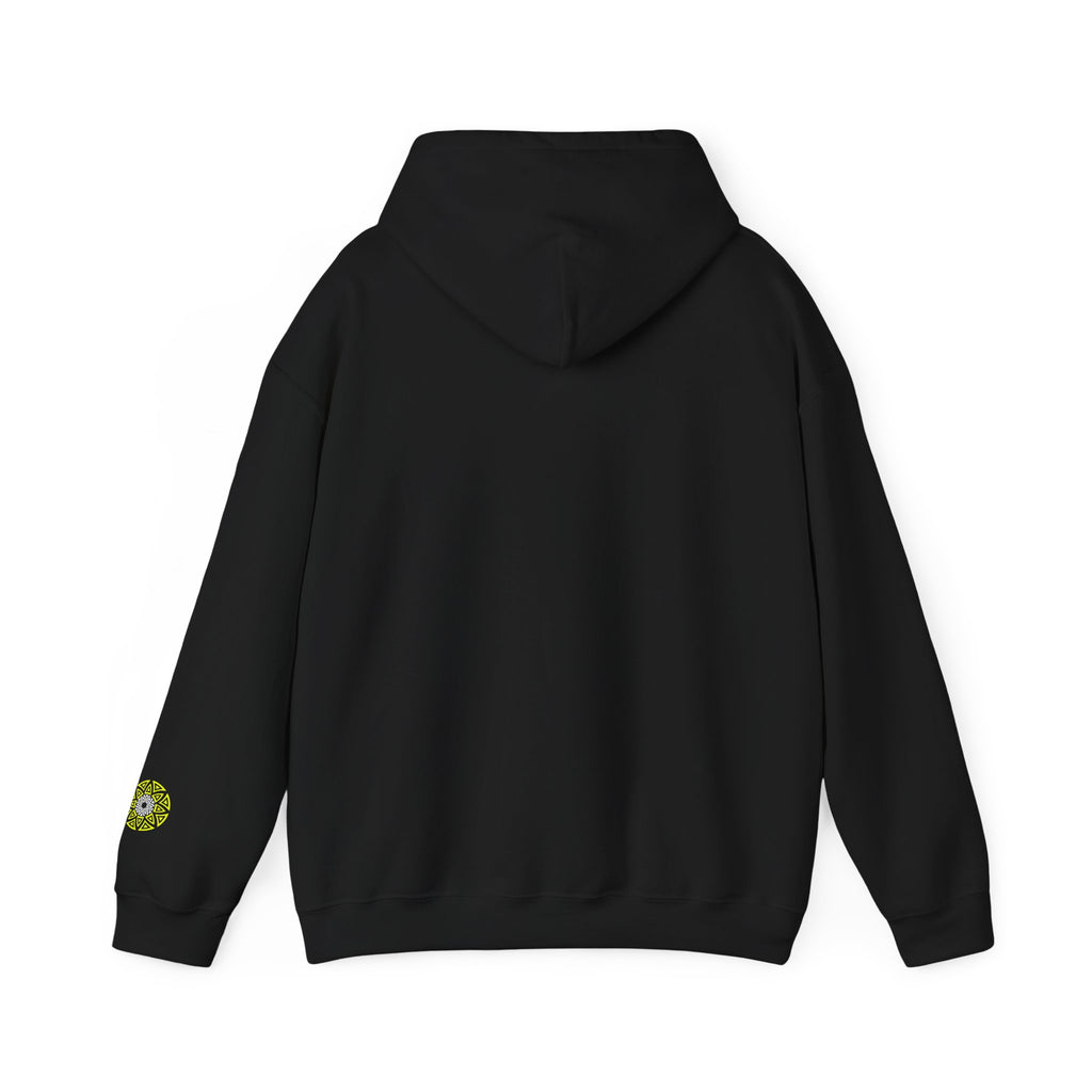 Geometric Odyssey Pink/Green Hoodie