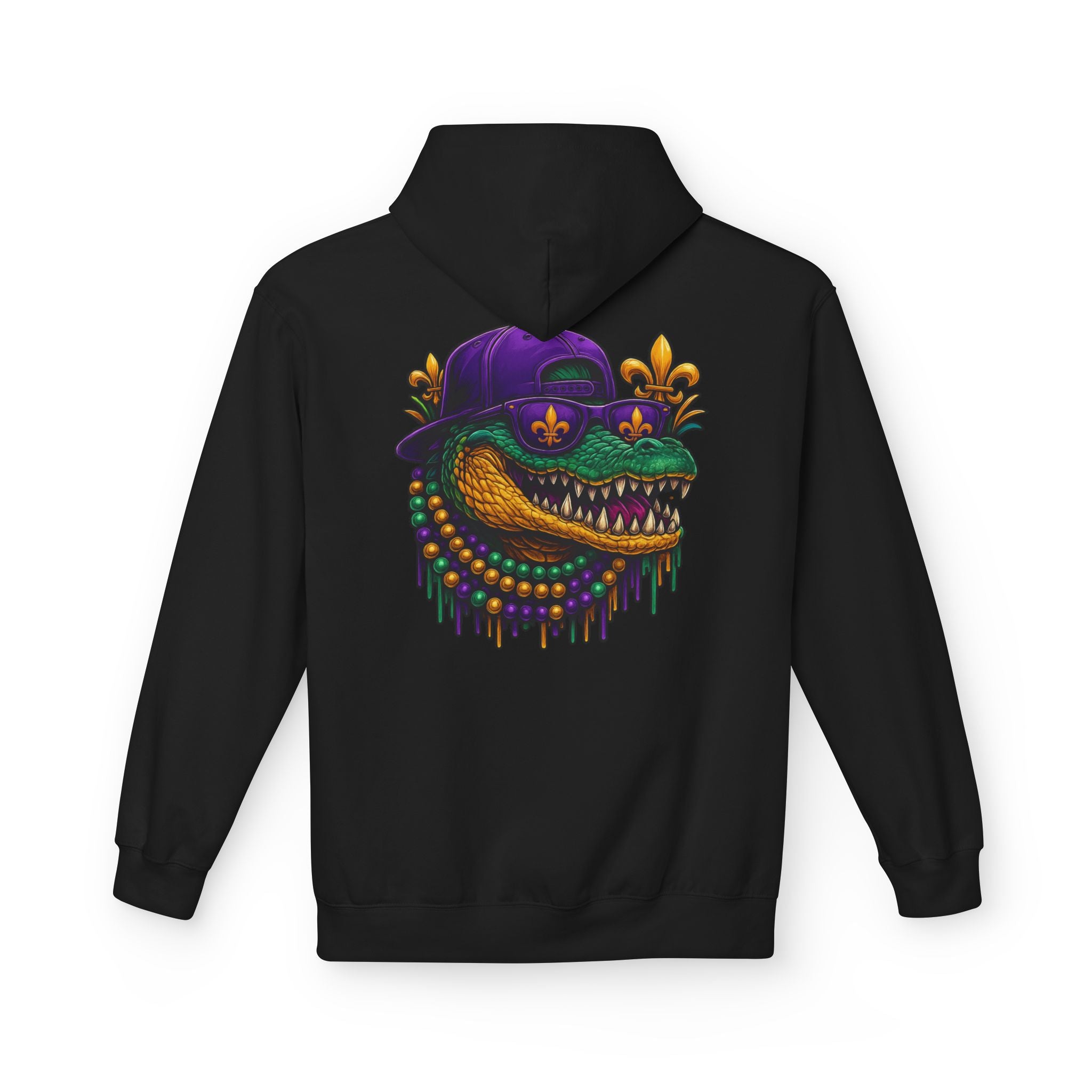 Mardi Gras Croc Hoodie