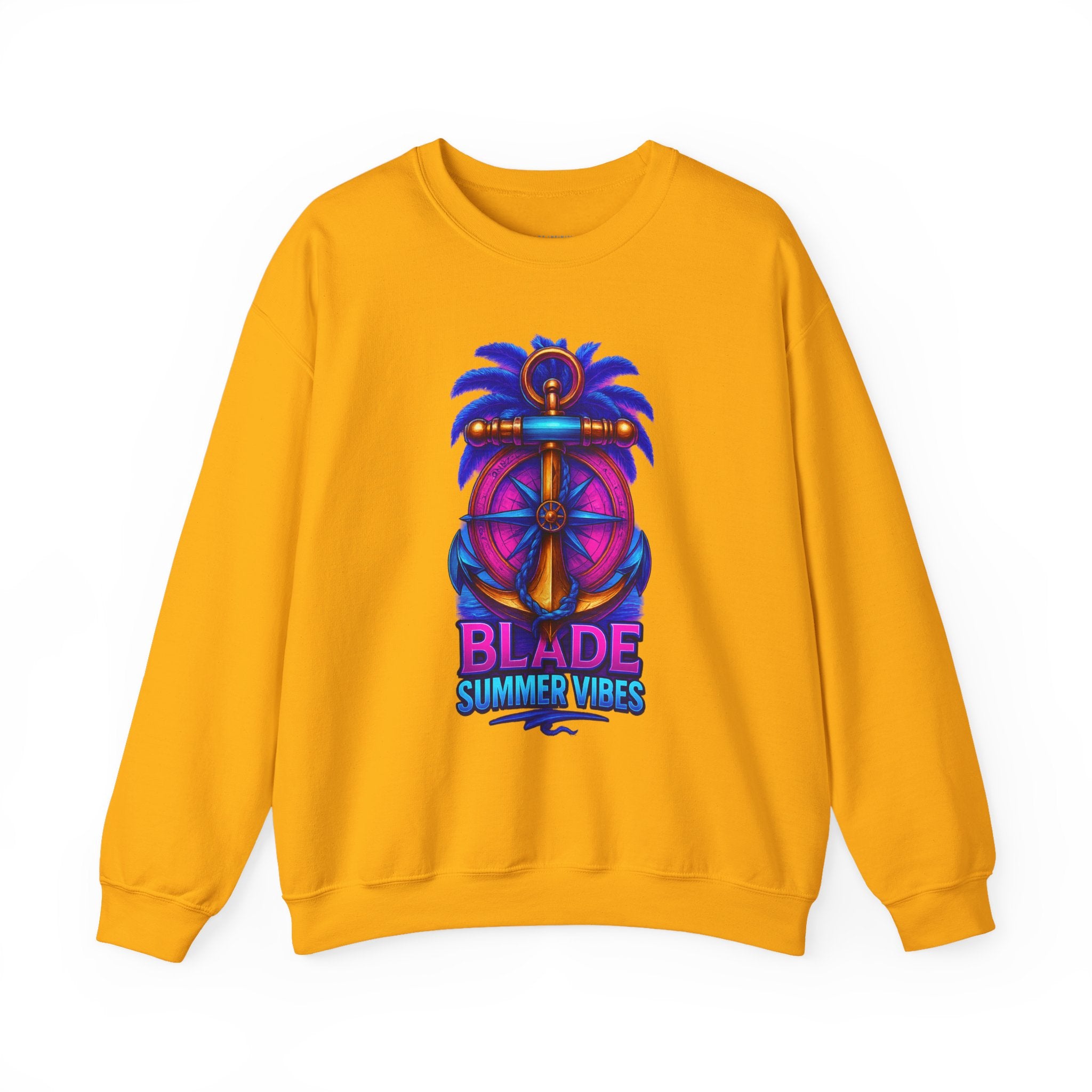 Anchor Compass Unisex Crewneck Sweater