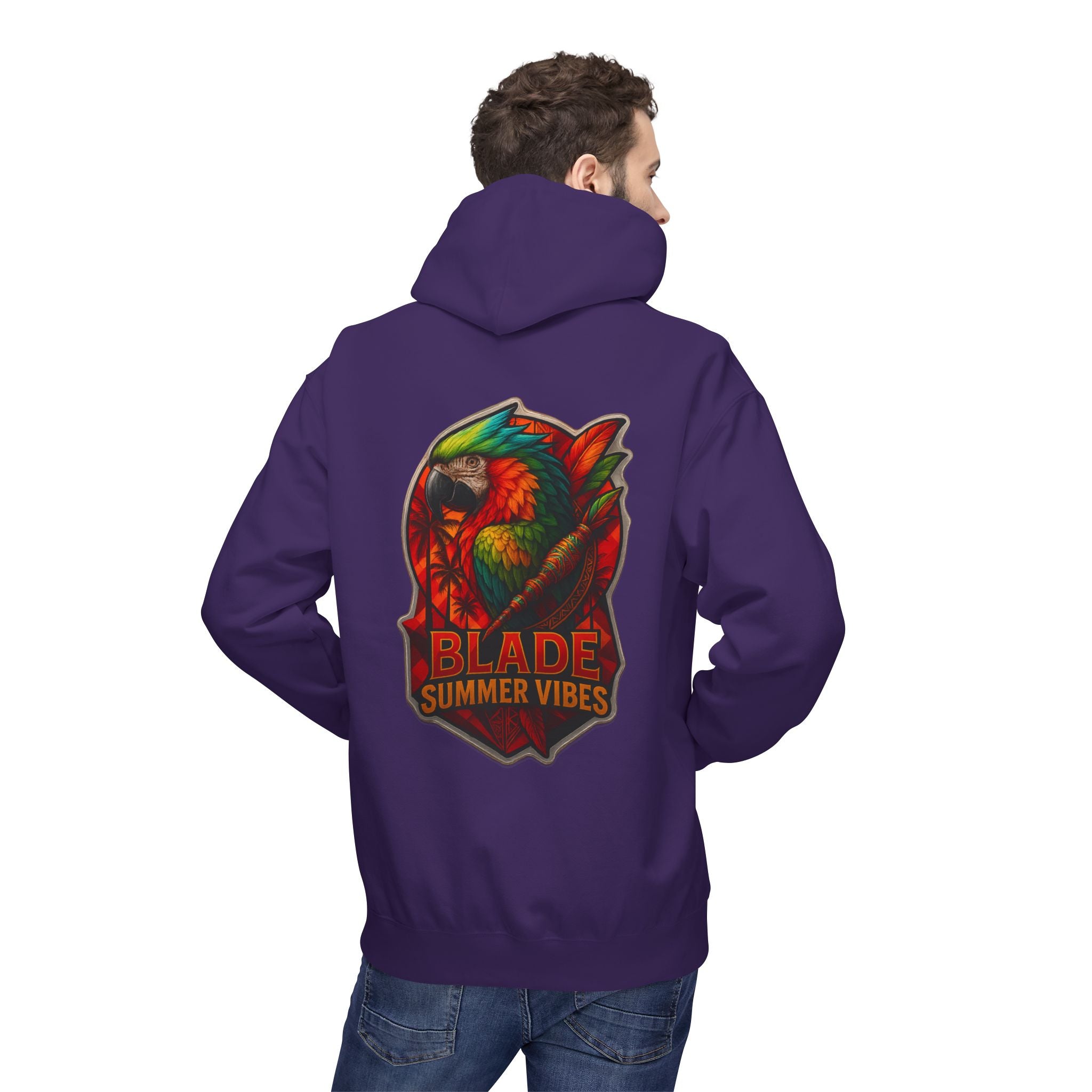 Aztec Parrot Hoodie