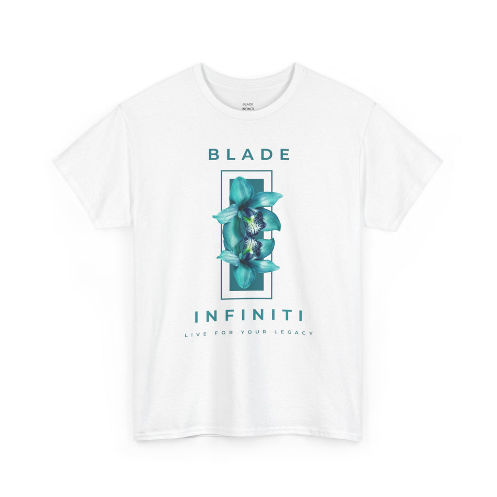 Essence of Infiniti Teal Floral T-Shirt