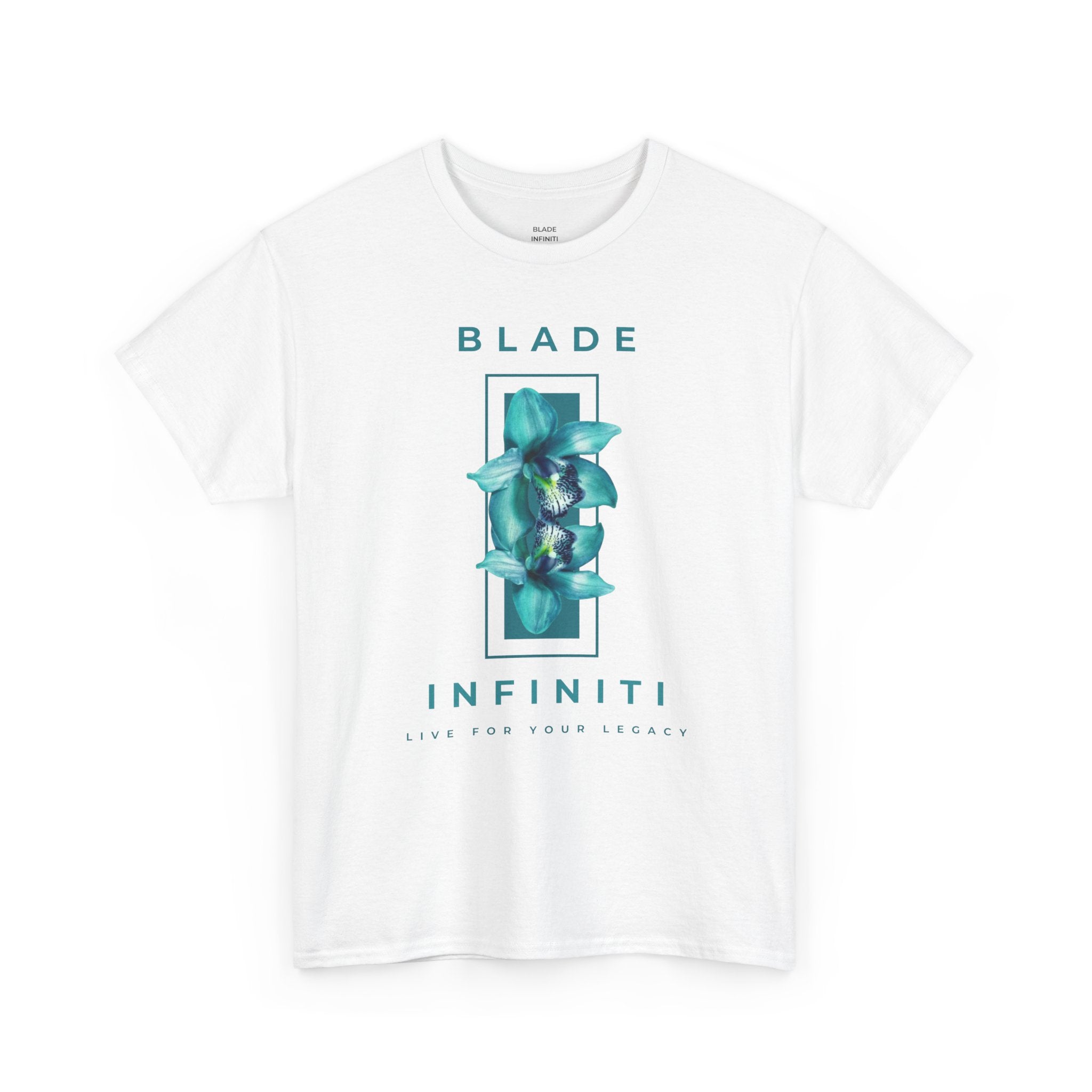 Essence of Infiniti Teal Floral T-Shirt