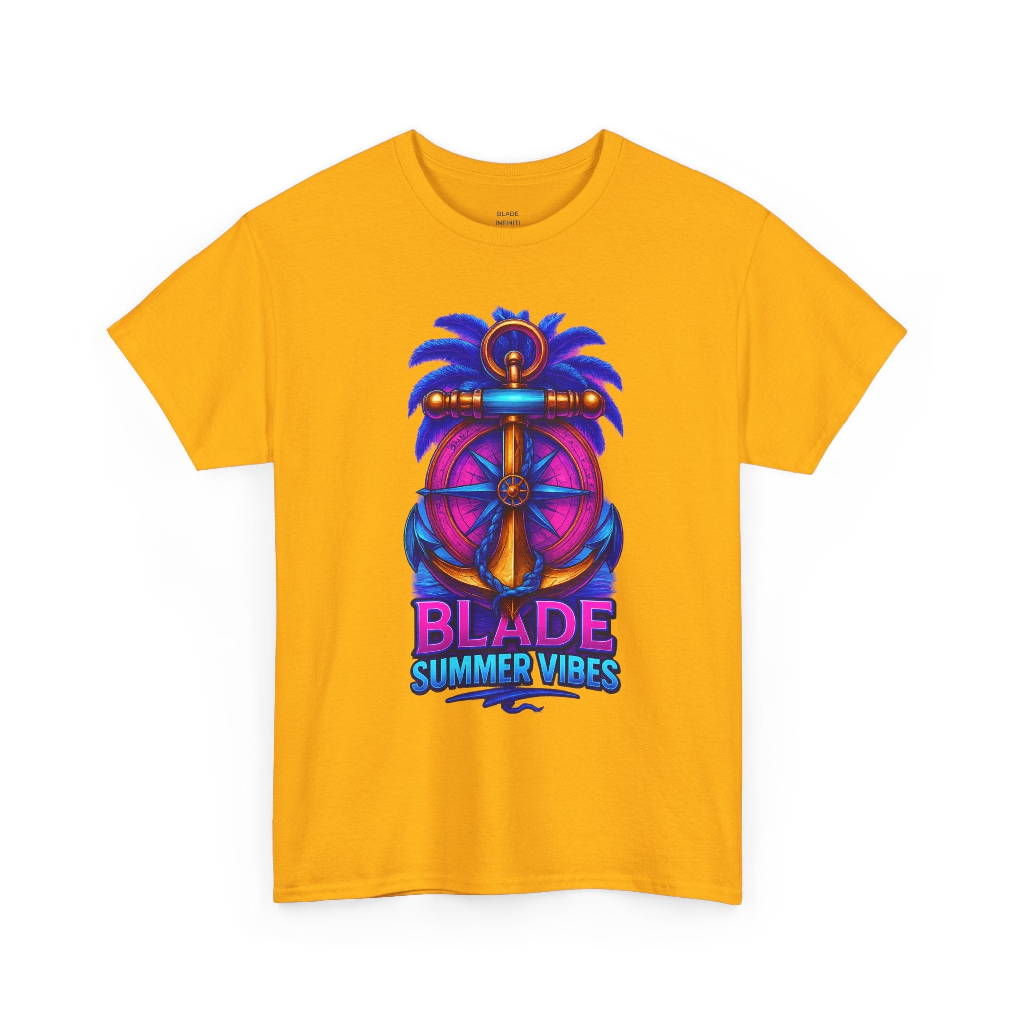 Anchor/Compass Multi Blue/Pink T-Shirt