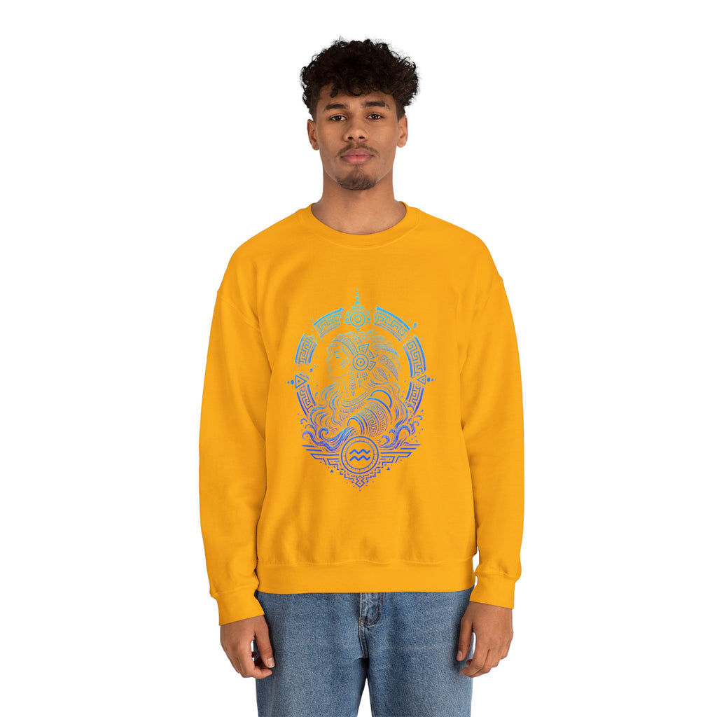 Aquarius Zodiac Version 2 Unisex Sweater