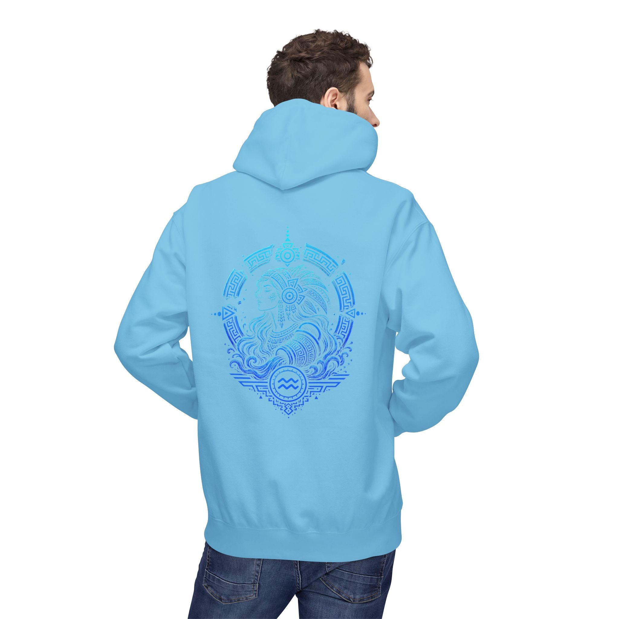 Aquarius Zodiac Hoodie Version 2