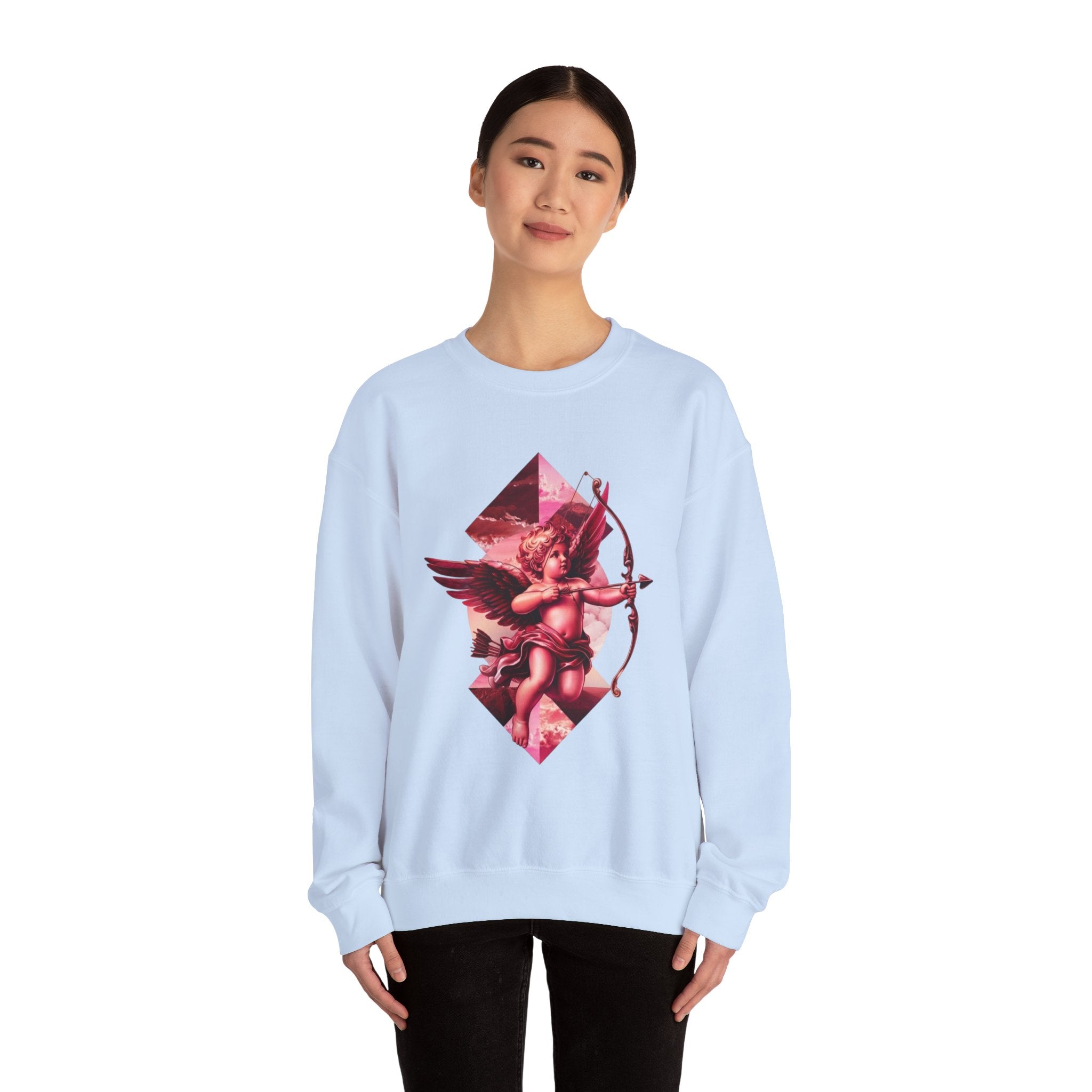 Cupid's Bow + Arrow - Love, Infiniti Unisex Crewneck Sweater