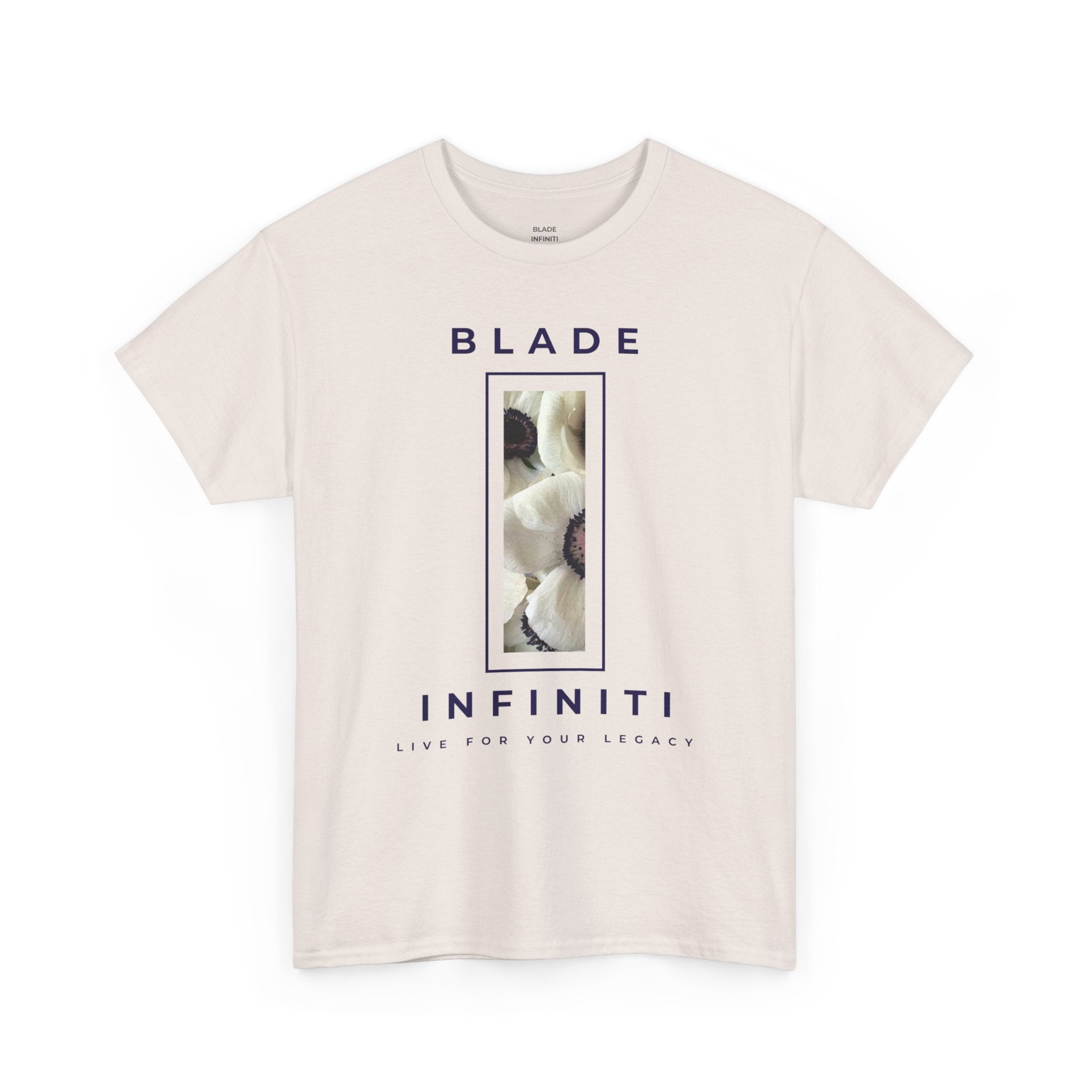 Essence of Infiniti White/Navy/Floral T-Shirt