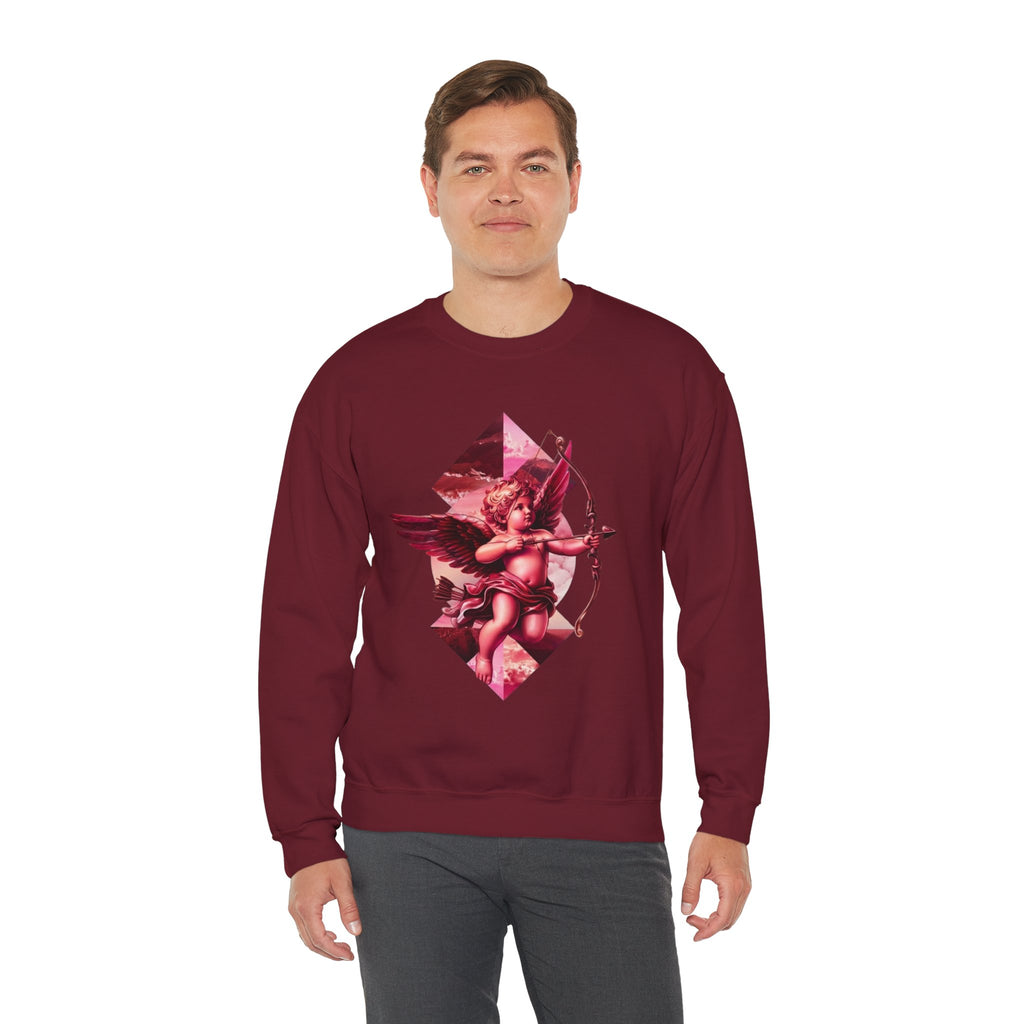 Cupid's Bow + Arrow - Love, Infiniti Unisex Crewneck Sweater